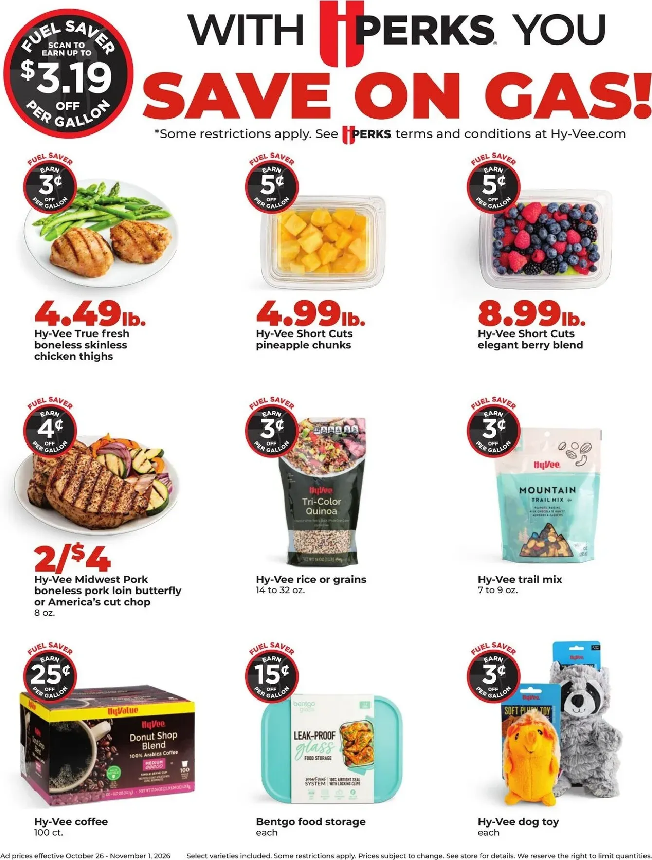 Weekly ad HyVee from October 26 to November 1 2026 - Page 12