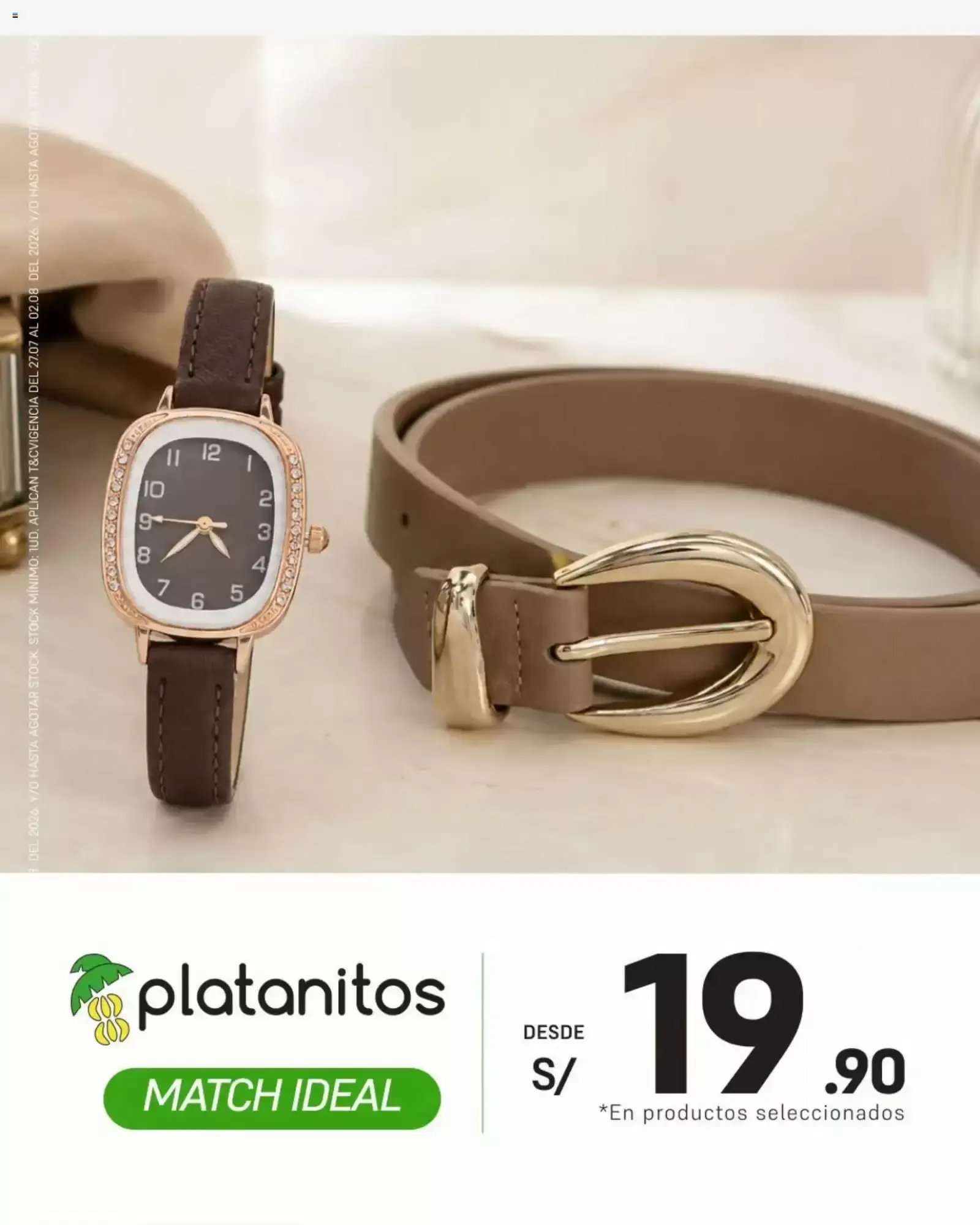 Catalogo de Platanitos - Match Ideal 27 de julio al 2 de agosto 2026 - Pag 1