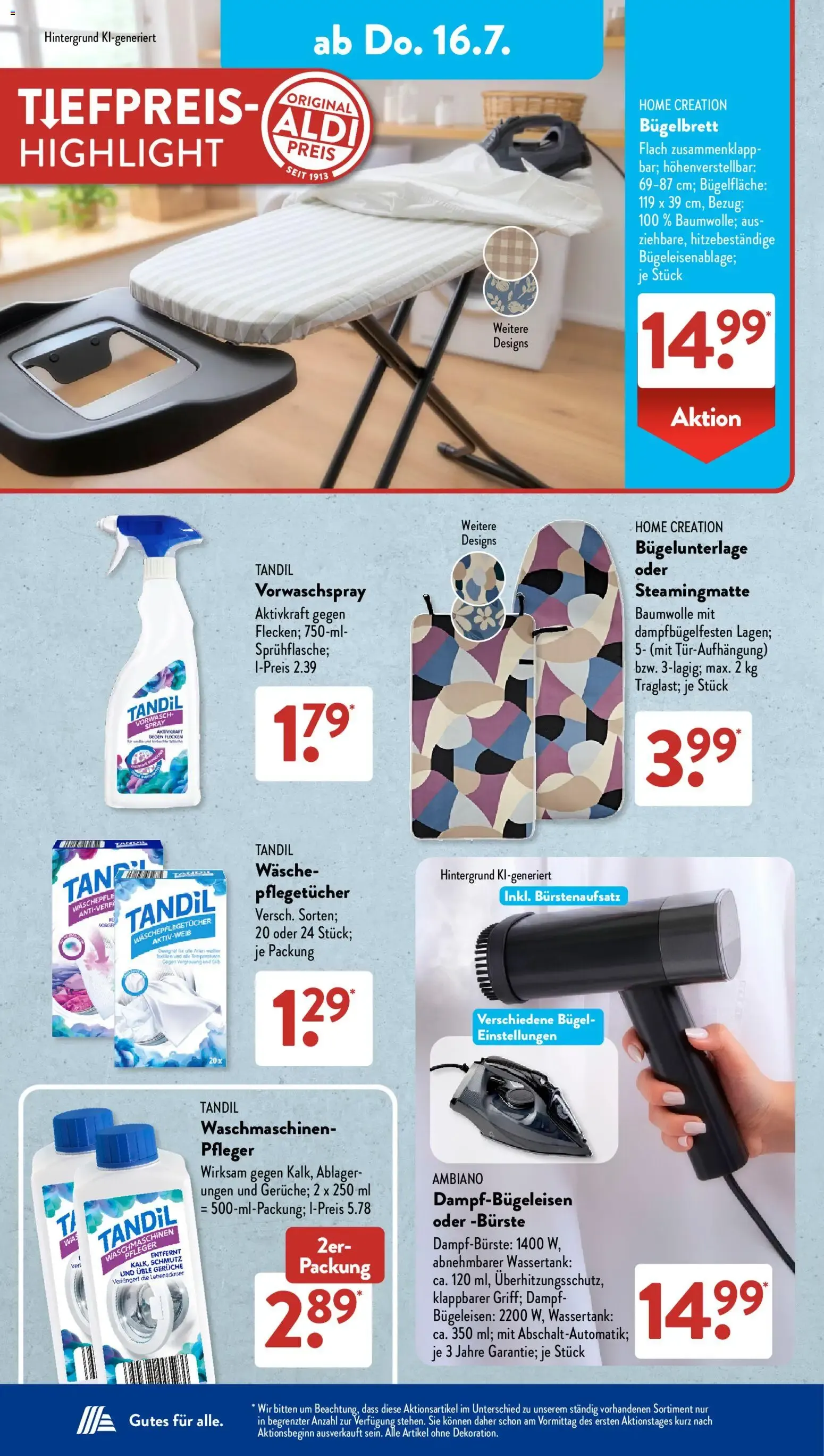 Aldi Süd Tiefpreis-Highlight von 13. Juli bis 18. Juli 2026 - Prospekt seite 11