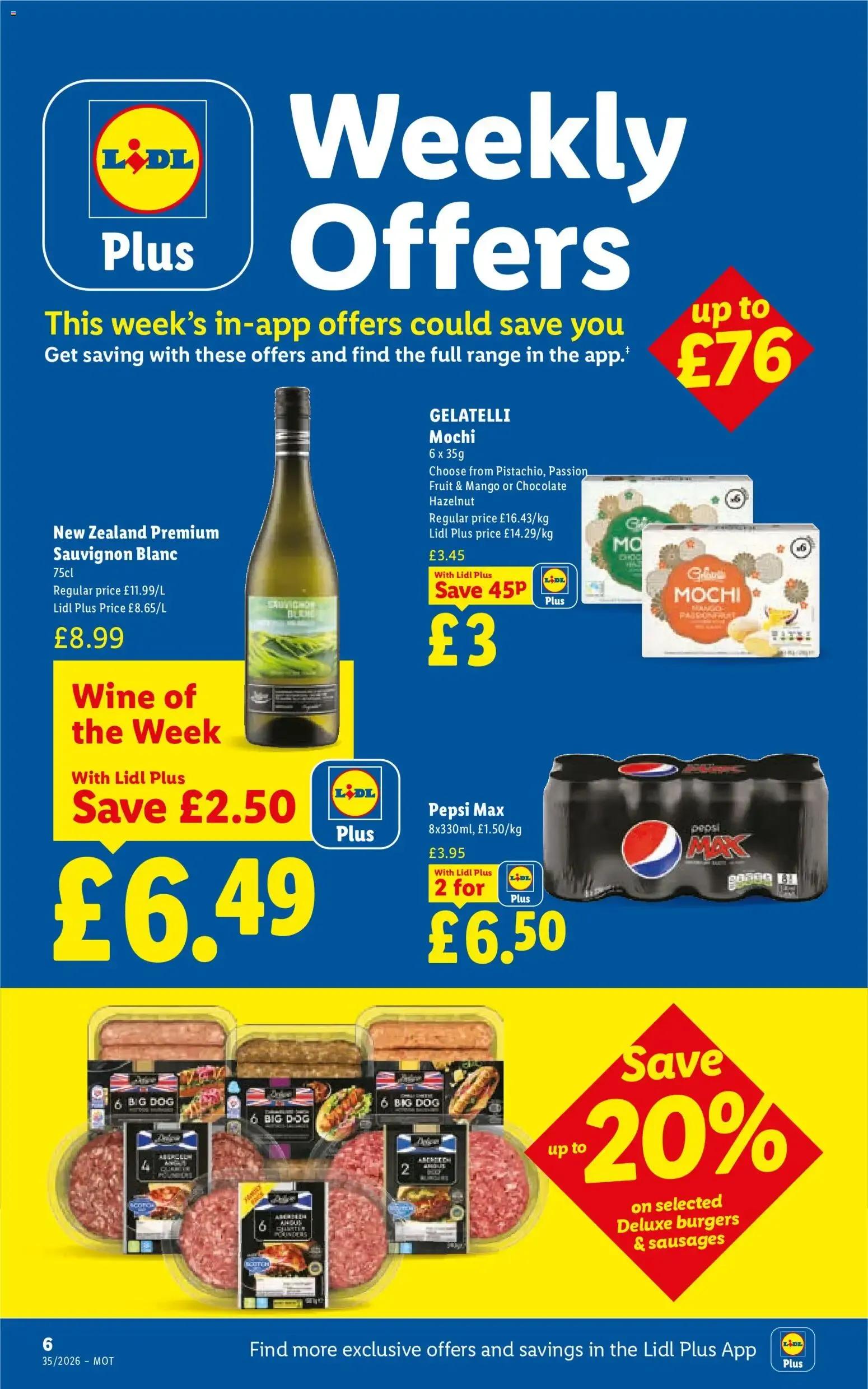 Weekly offers Scotland (27/08/2026 - 02/09/2026) - Offers Online from 27 August to 2 September 2026 - Catalogue Page 6
