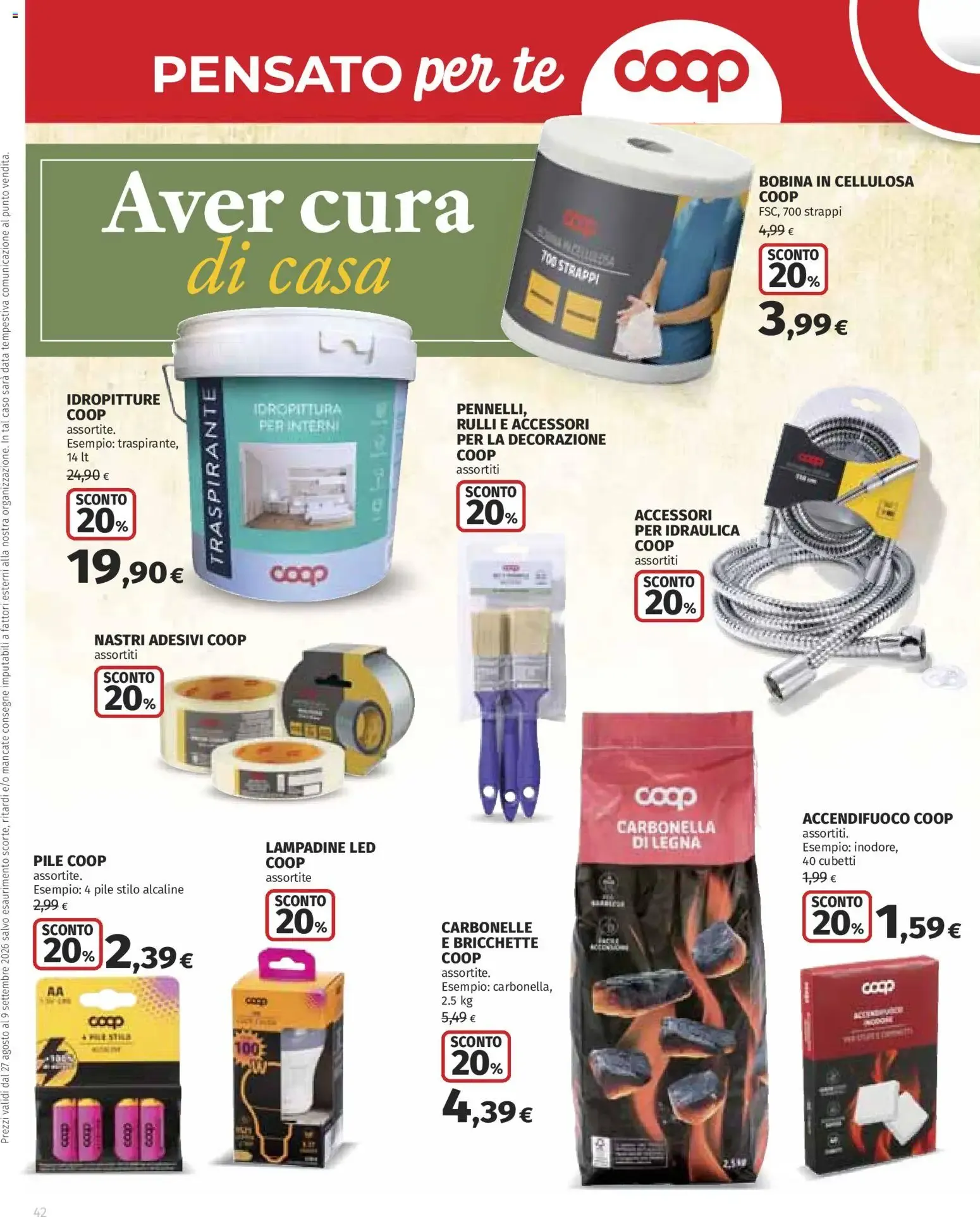 Volantino COOP Anteprima dal 27/08/2026 > NUOVO Promozioni da 27 agosto a 9 settembre di 2026 - Pagina del volantino 42
