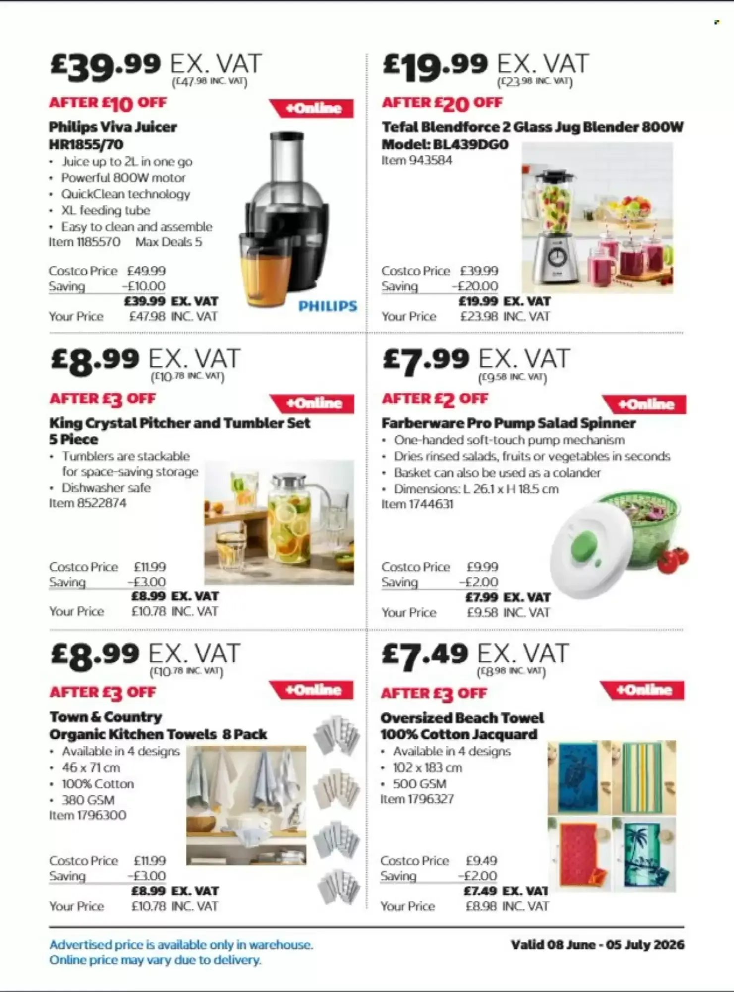 Costco leaflet from 8 June to 5 July 2026 - Catalogue Page 7