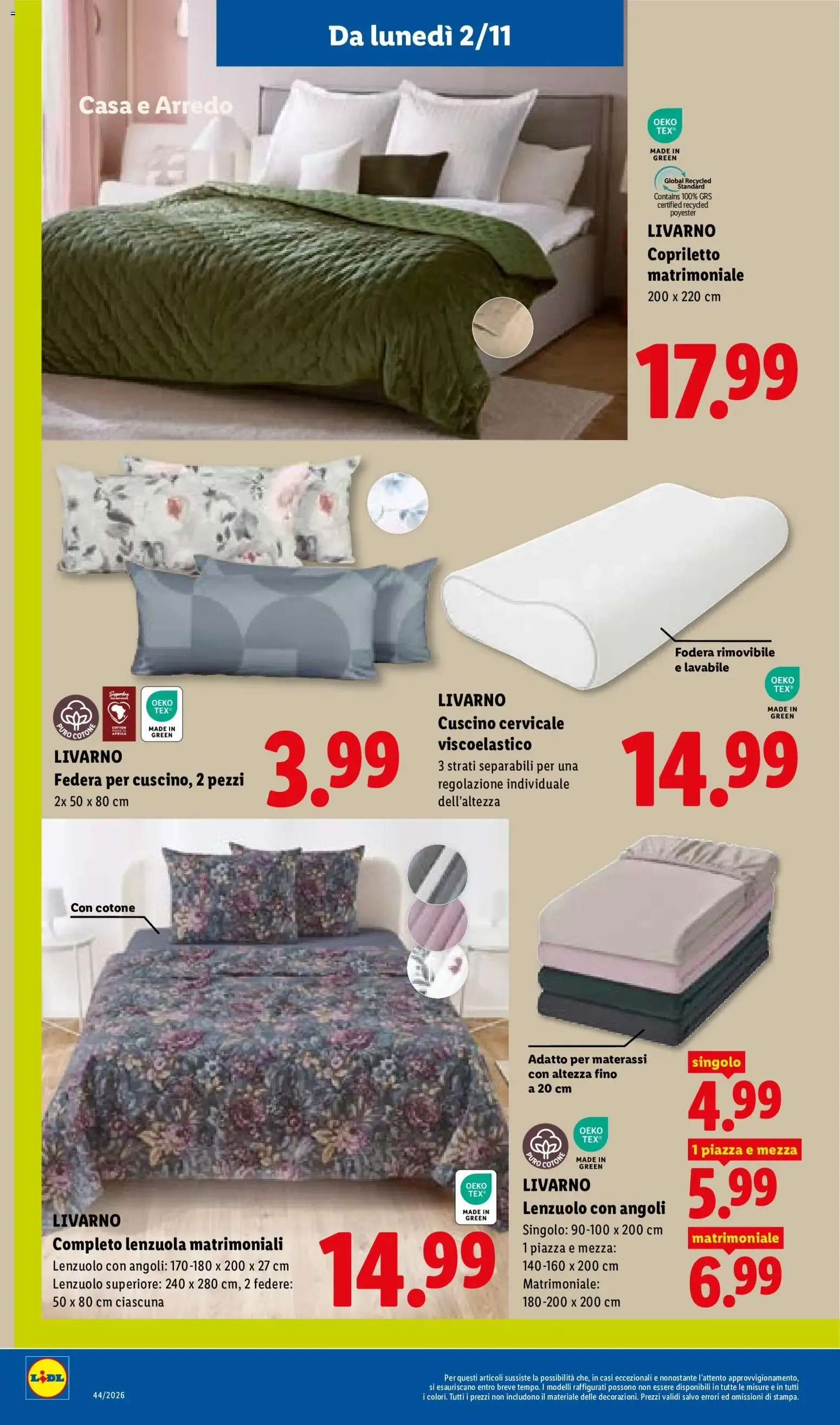 NUOVO LIDL volantino dal 29/10/2026 della prossima settimana da 29 ottobre a 4 novembre di 2026 - Pagina del volantino 52