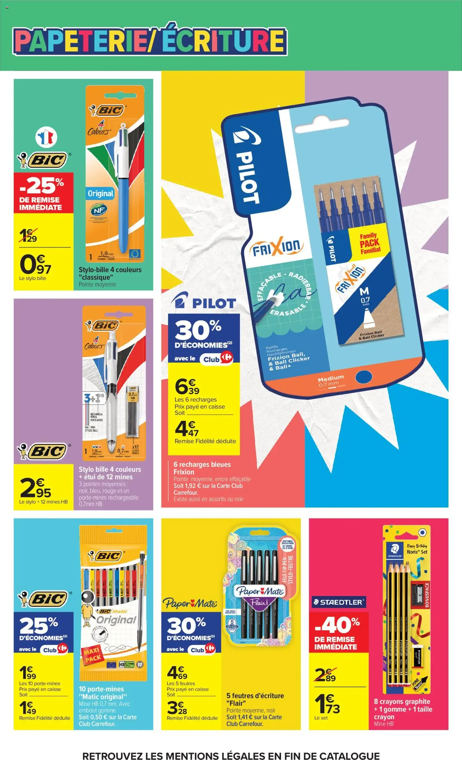 Carrefour Market - L'ÉTÉ À LA PLAGE, LA RENTRÉE À LA PAGE. du 11 août au 30 août 2026 - Catalogue page 6