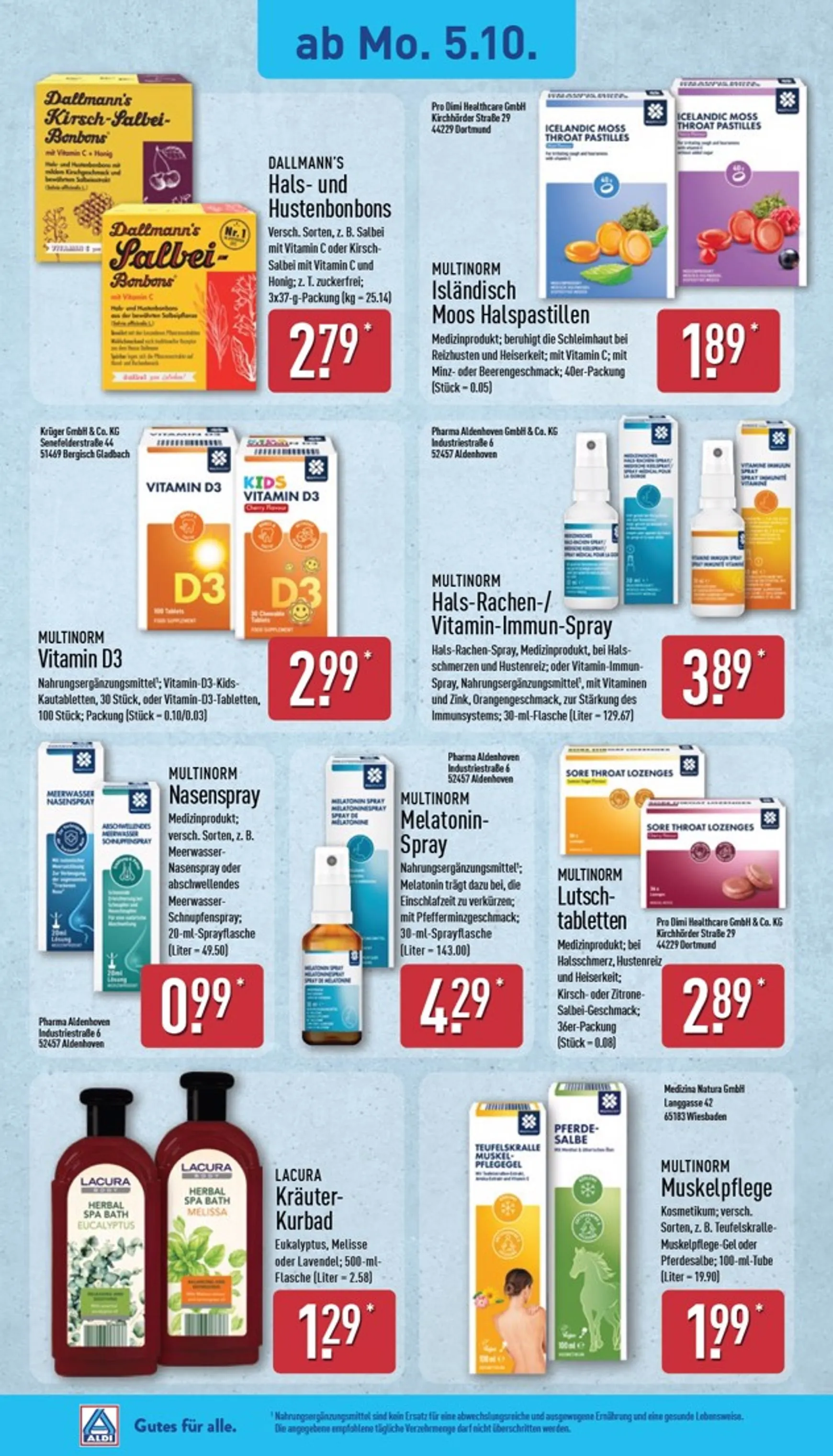 ALDI AUSBLICK - Exklusive Vorschau für unsere Angebote in 14 Tagen von 5. Oktober bis 10. Oktober 2026 - Prospekt seite 2