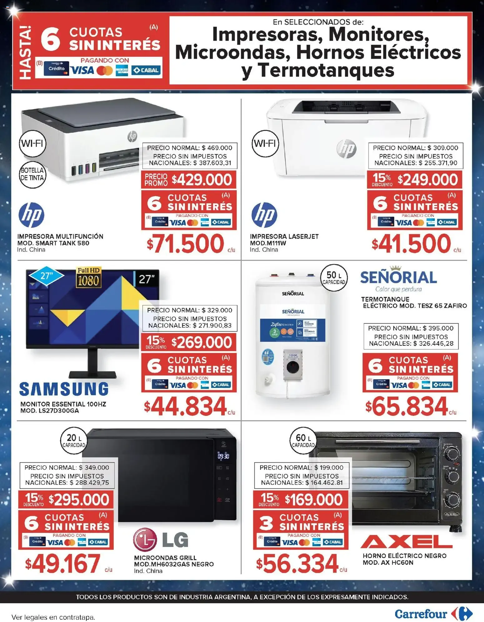 Ofertas de Carrefour Ahorro Gigante: Ofertas Hiper y Market 19 de agosto al 25 de agosto 2026 - Página 30 del catálogo