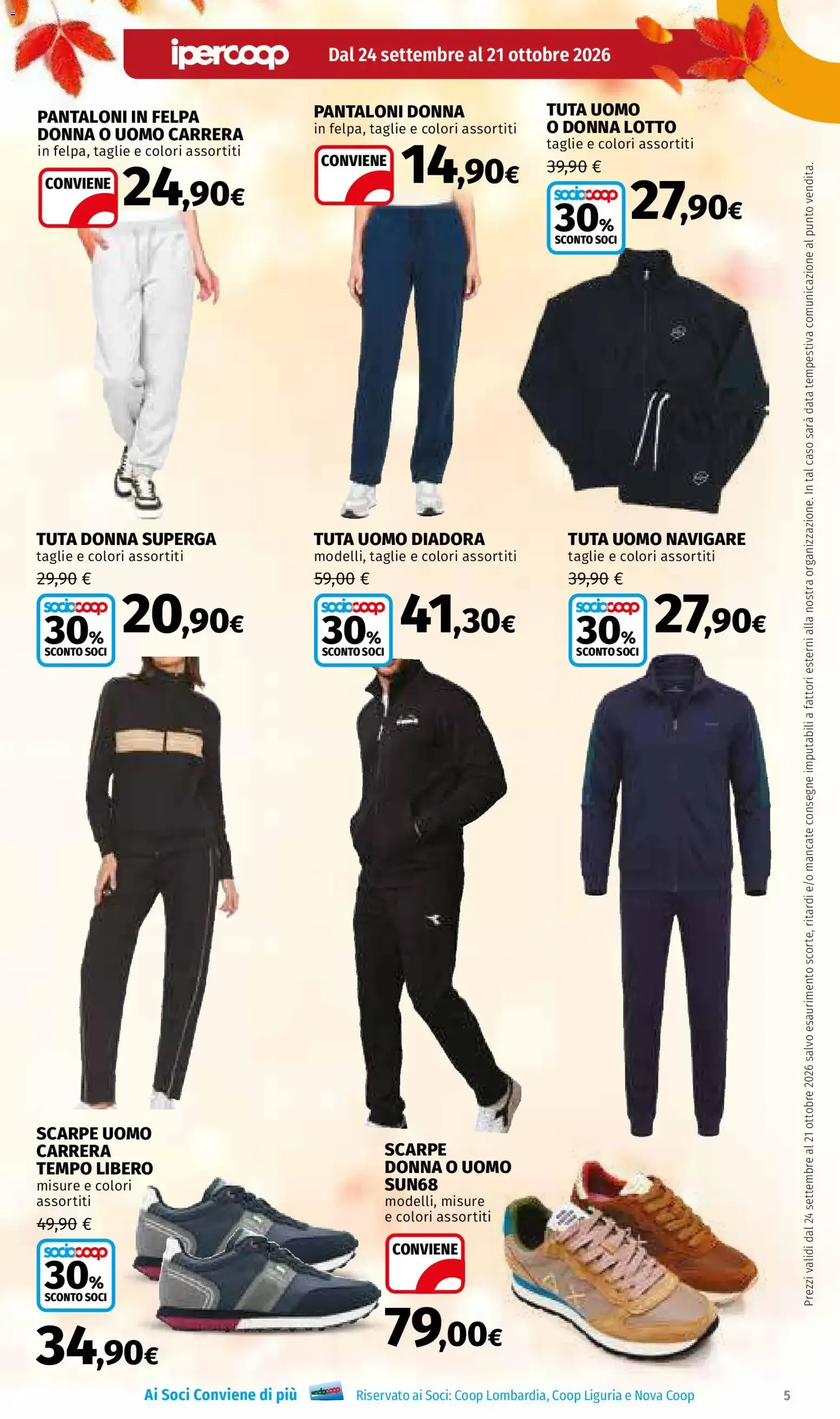 Ipercoop Tendenze d'Autunno da 24 settembre a 21 ottobre di 2026 - Pagina del volantino 5