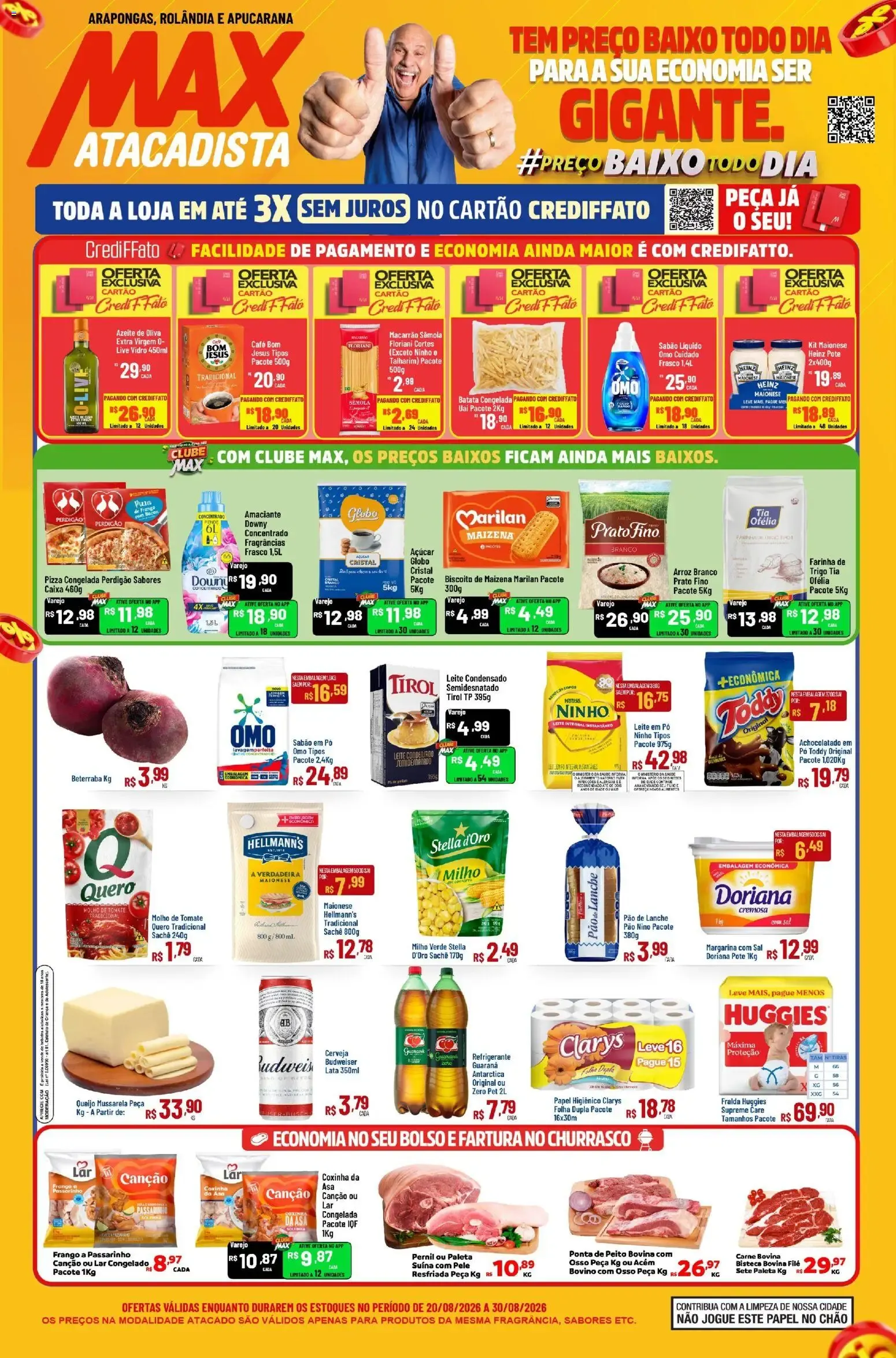 Max Atacadista - Ofertas da semana de 20/08/2026 | Promoções Online