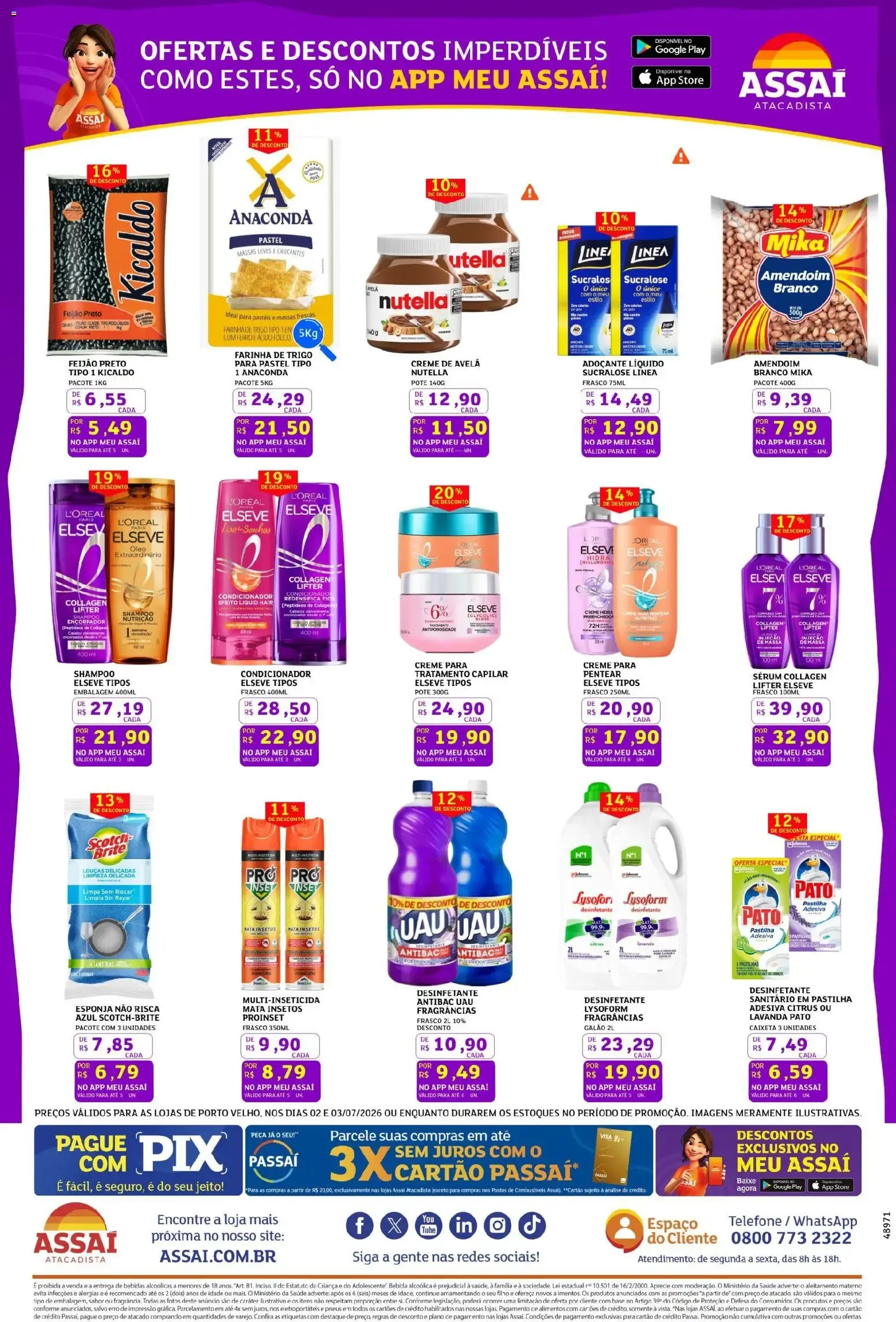 Encarte de Assaí Atacadista ofertas - RO de 02/07/2026 | Promoções Online 2 de julho até 3 de julho 2026 - Pagina 3