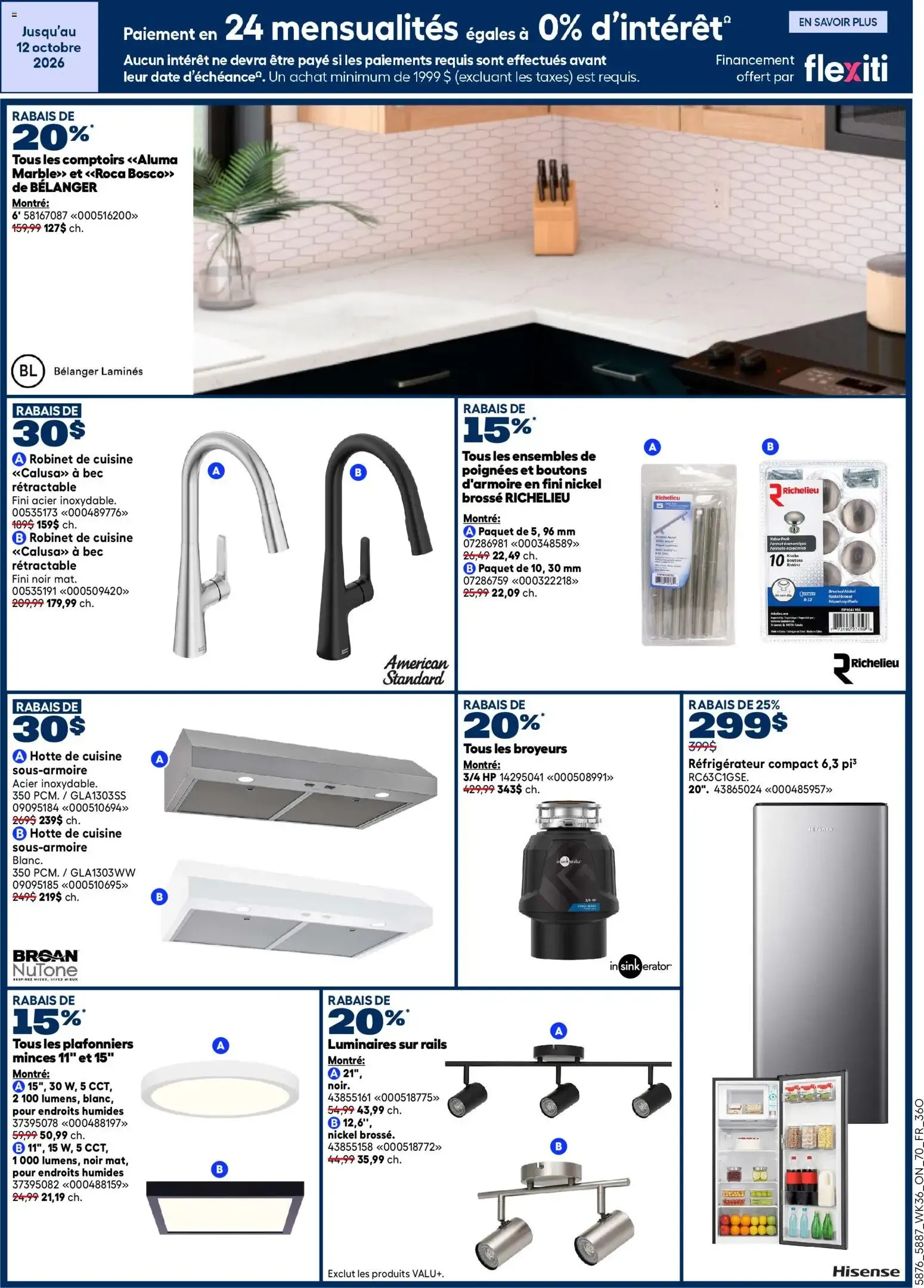 Rona circulaire from Oct 1, 2026 > weekly specials & deals from October 1 to October 14 2026 - flyer page 12