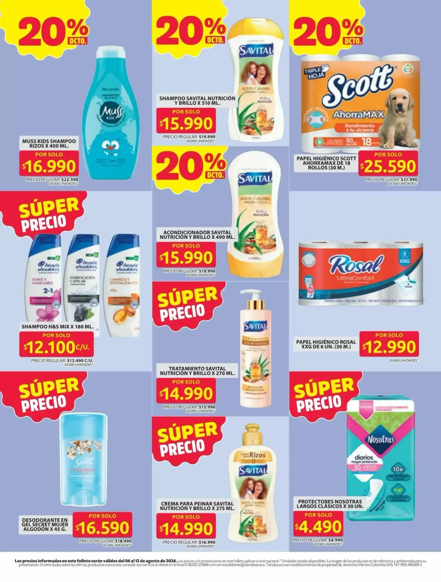 Catalogo de Ahorra con Alegría al Mejor Precio - Ara 6 de agosto al 12 de agosto 2026 - Pag 10