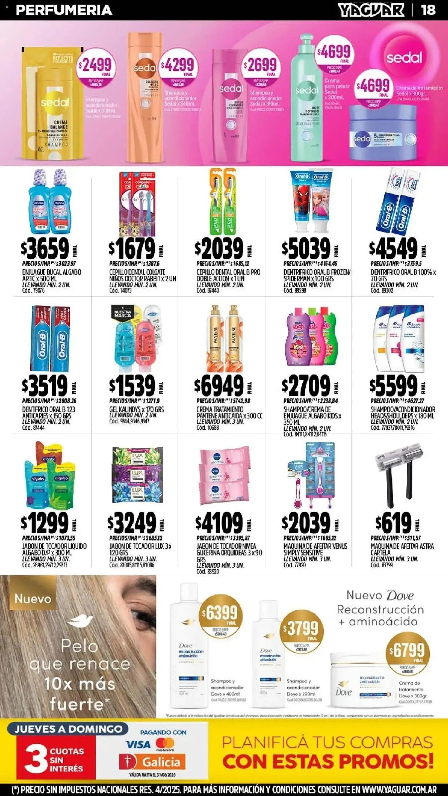 Ofertas de Mayorista Yaguar - Ofertas Salvajes 3 de agosto al 9 de agosto 2026 - Página 19 del catálogo