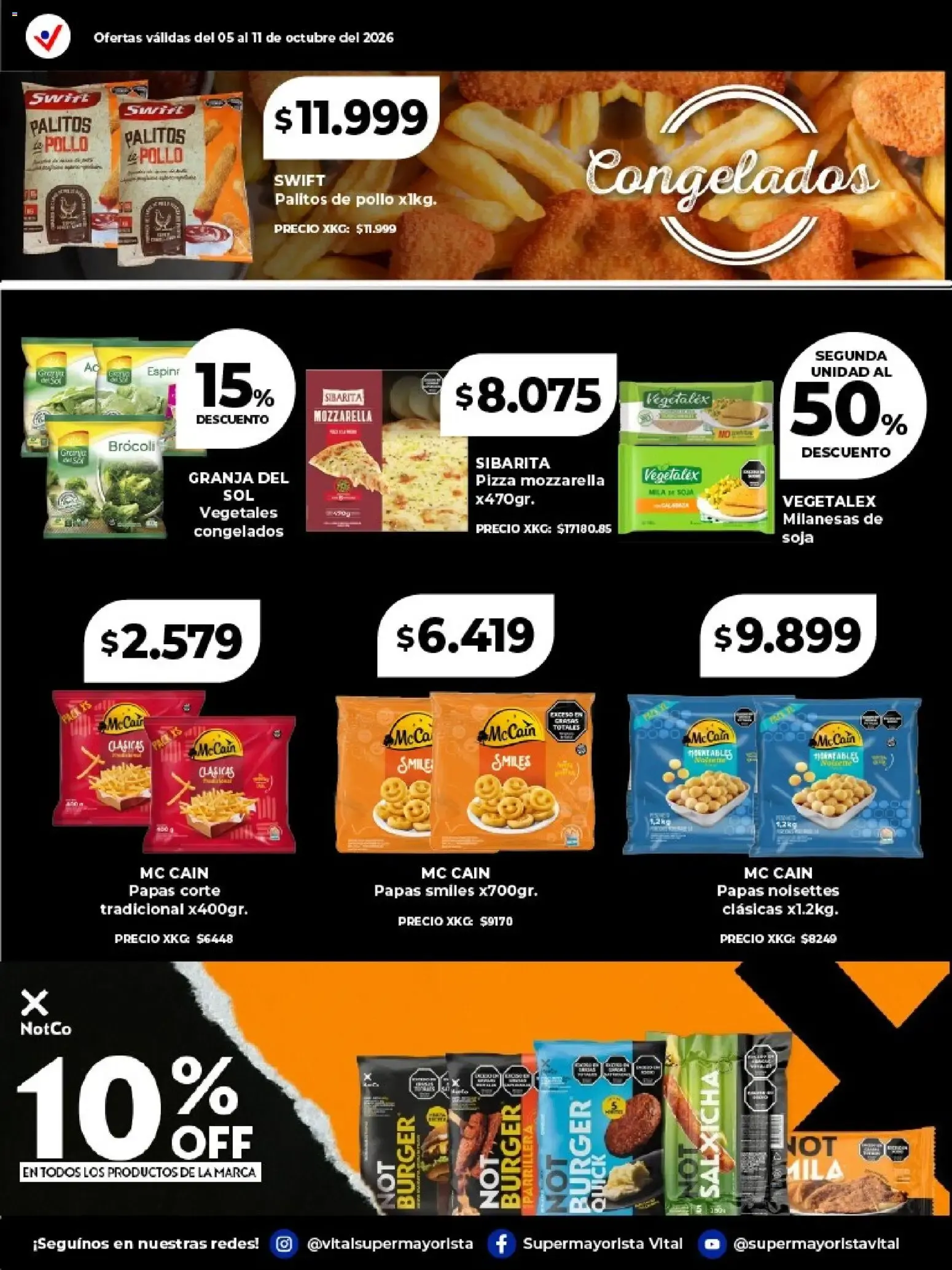 Ofertas de FRESCOS a la mesa 5 de octubre al 11 de octubre 2026 - Página 7 del catálogo