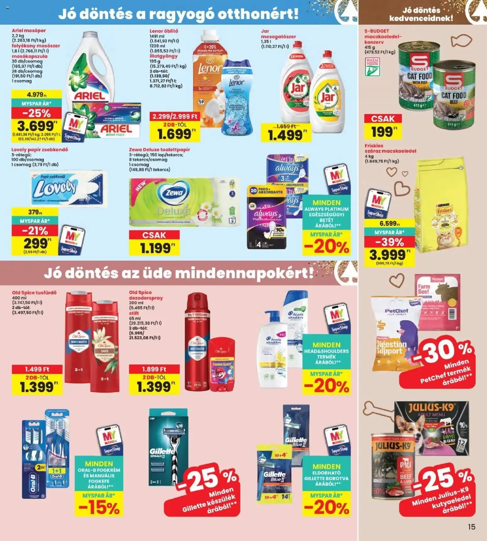Katalógus Interspar Szülinapi szenzáció! szeptember 3.-tól szeptember 9.-ig 2026. - Oldal 15
