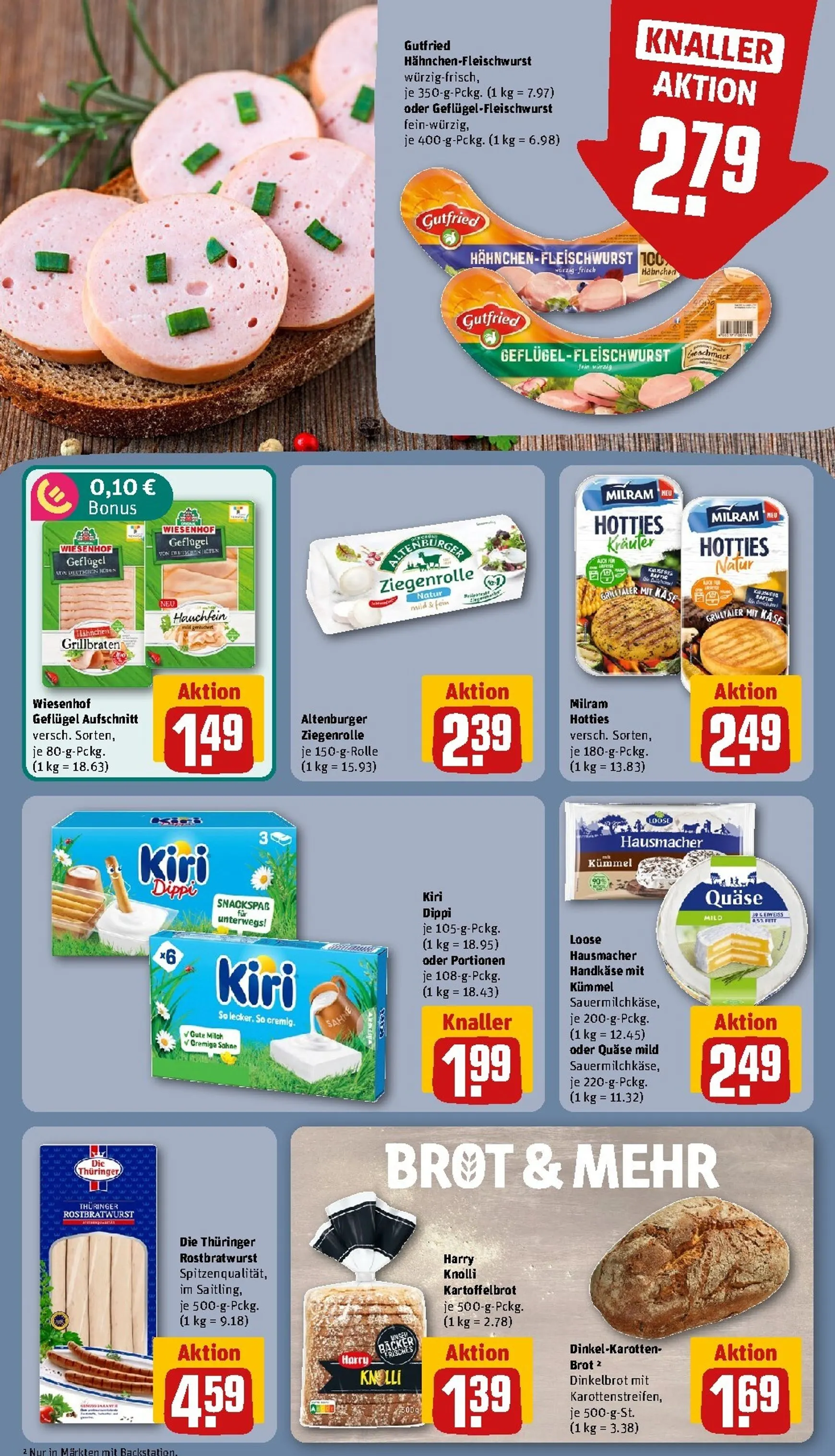 REWE Arina Fester Dein Markt: Mehr Grillen. Mehr sparen. von 3. August bis 9. August 2026 - Prospekt seite 10