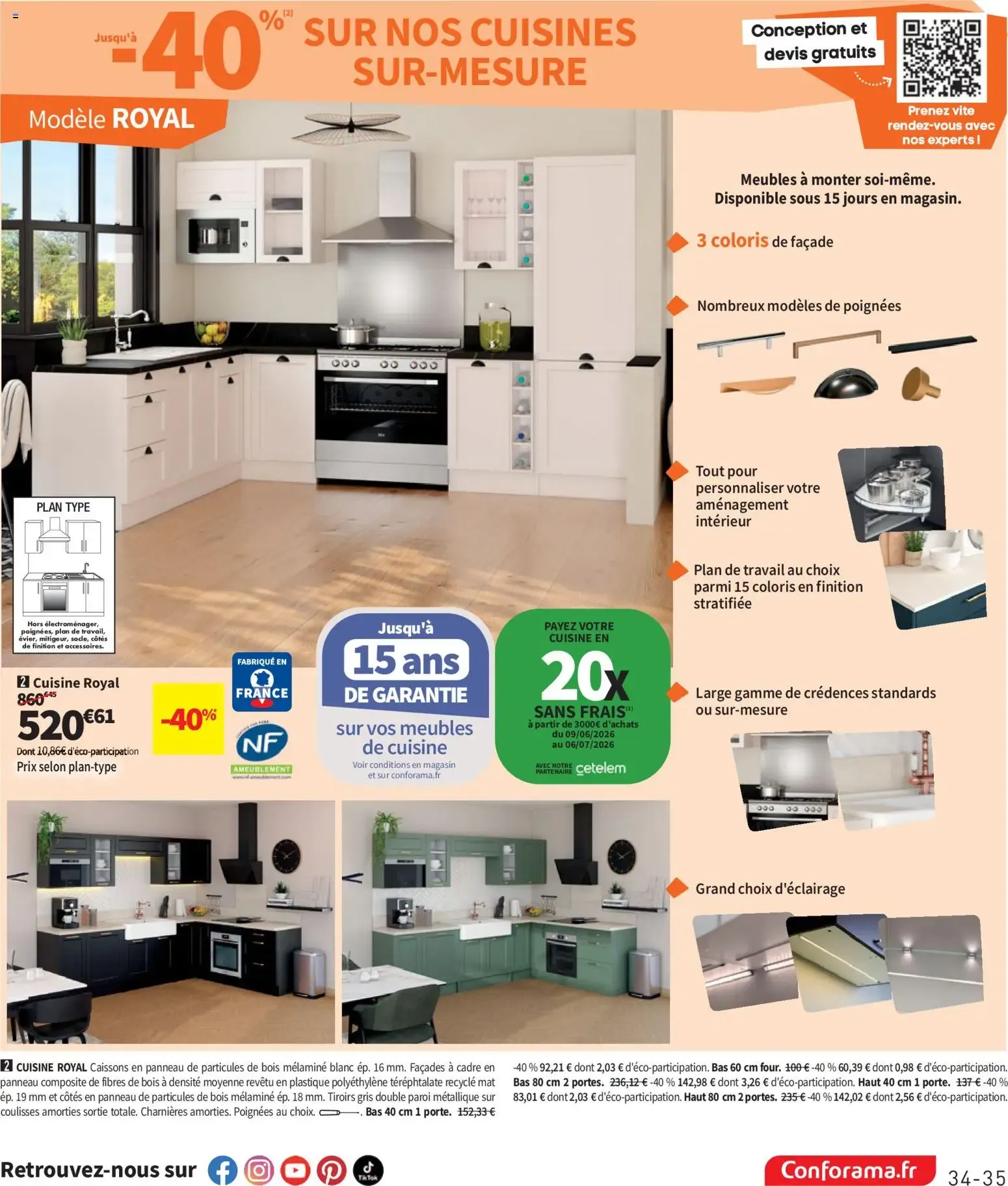 Conforama catalogue à partir du 09/06/2026 - promo en ligne du 9 juin au 6 juillet 2026 - Catalogue page 35