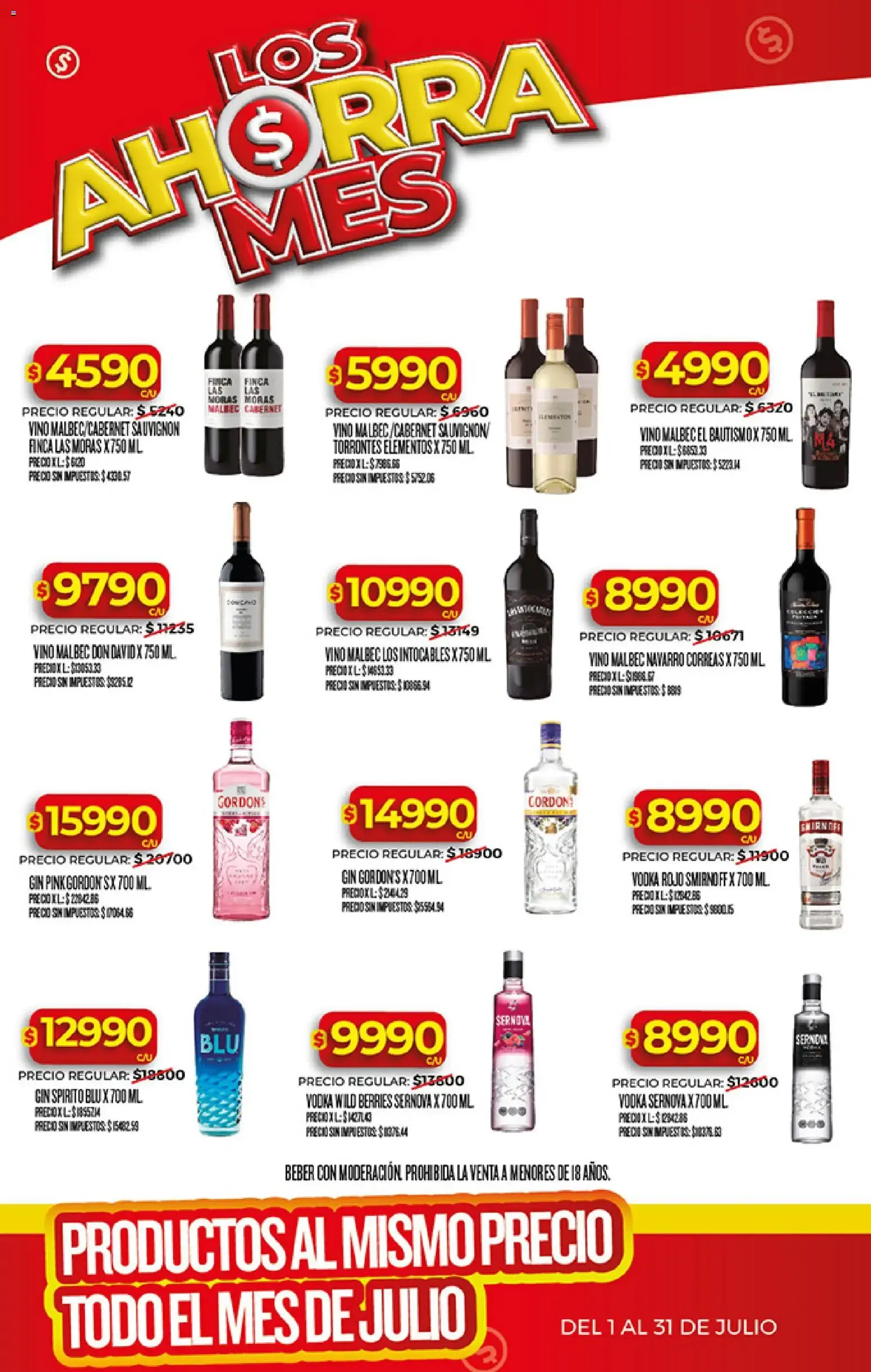 Ofertas de Los Ahorra Mes 1 de julio al 31 de julio 2026 - Página 10 del catálogo