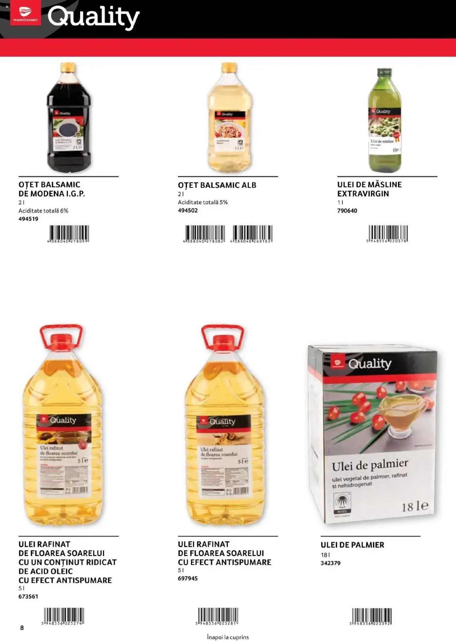 Catalog Selgros Marcas Propias para Gastronomía Profesional de la 1 august până la 31 decembrie 2026 - Revista Pagina 8