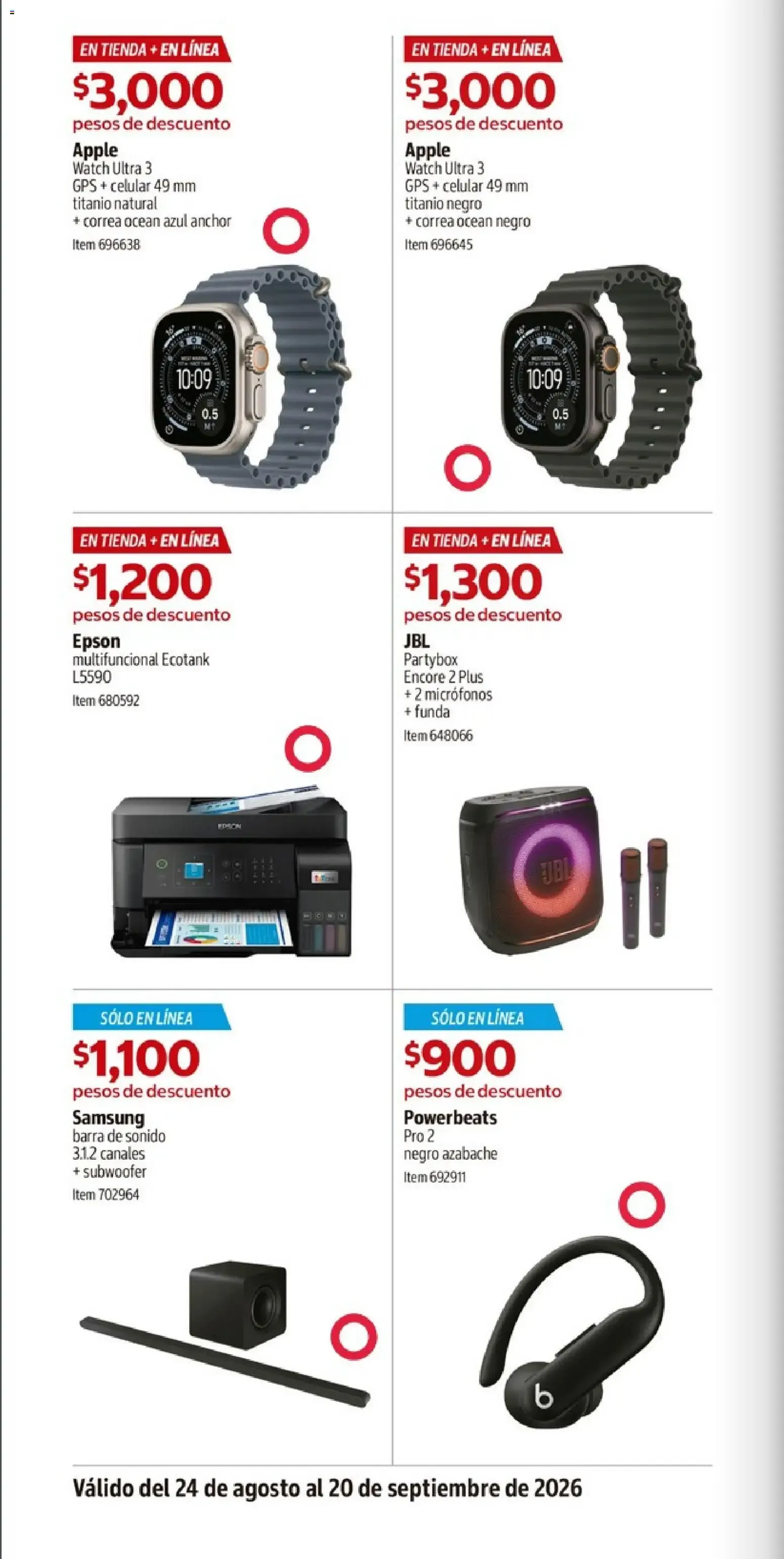 Catálogo de Catálogo COSTCO de 24/08/2026 - ofertas y promociones 24 de agosto al 20 de septiembre 2026 - Pagina 10