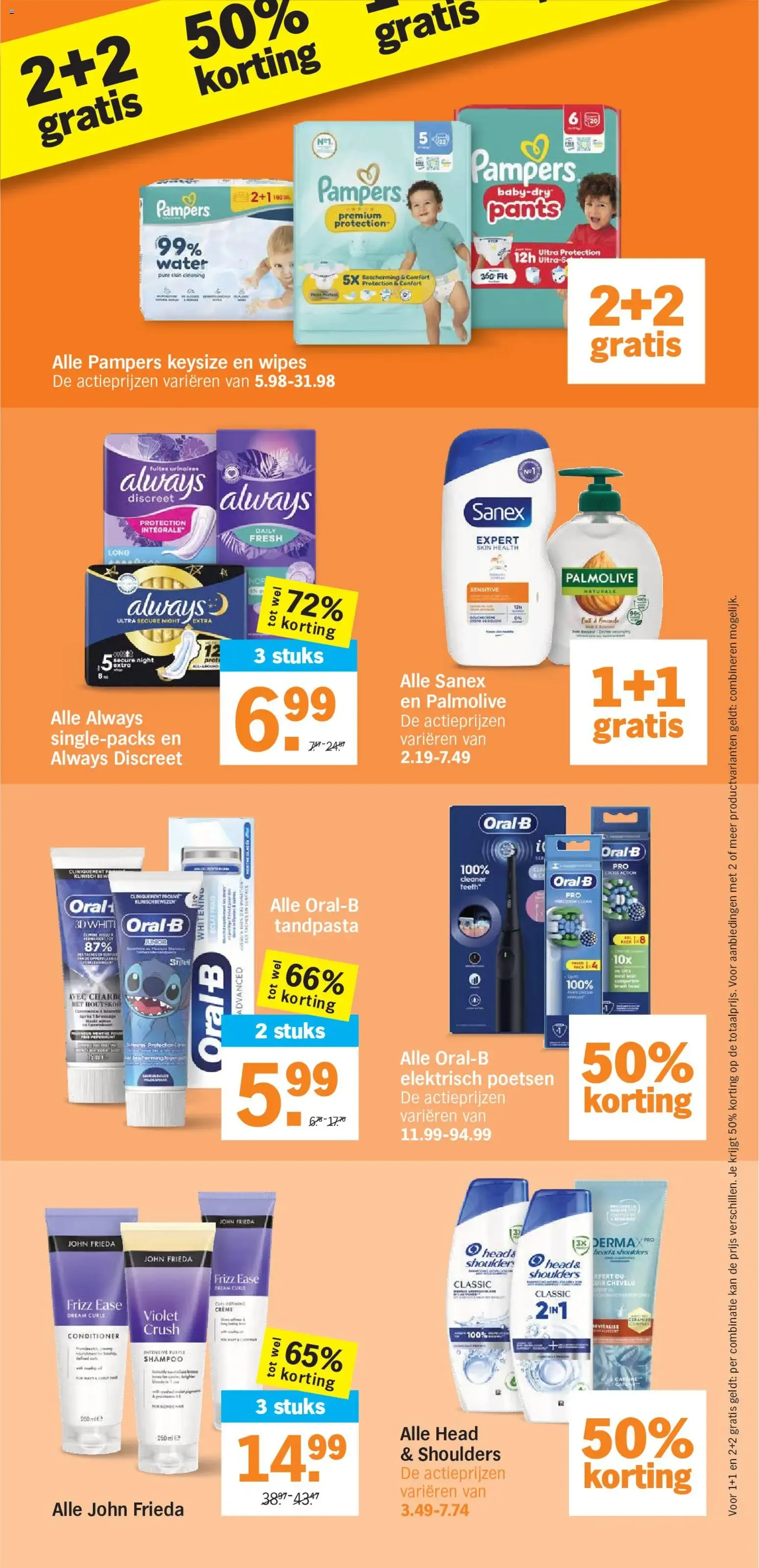 Albert Heijn BONUS: 1+1 gratis pasta's van 20 juli tot 26 juli 2026 - Folder pagina 33