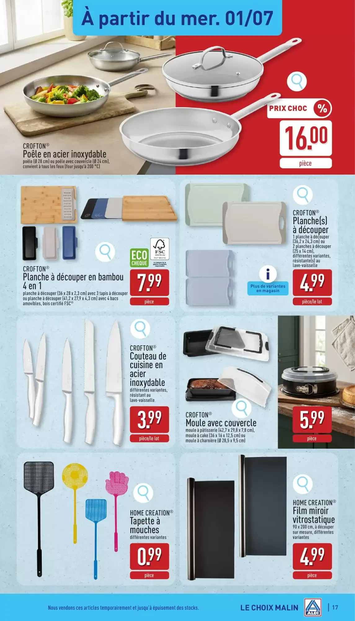 ALDI Dépliant week 27 van 29 juni tot 4 juli 2026 - folder pagina 17