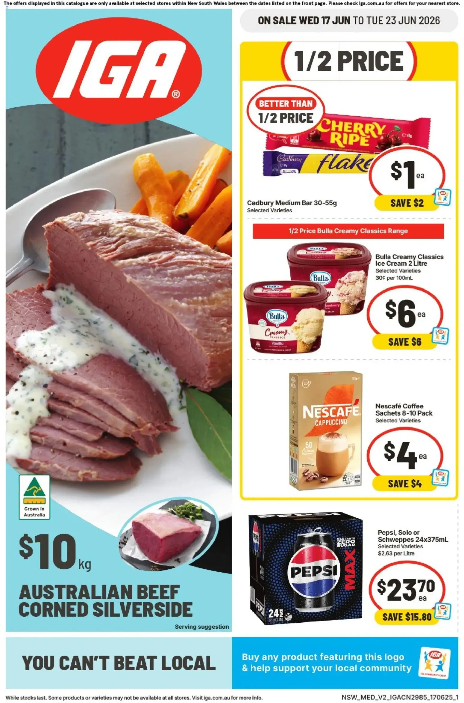 IGA catalogue valid from 17/06/2026 > Online Australia - Catalogue valid from 17 June to 23 June 2026 - page 1