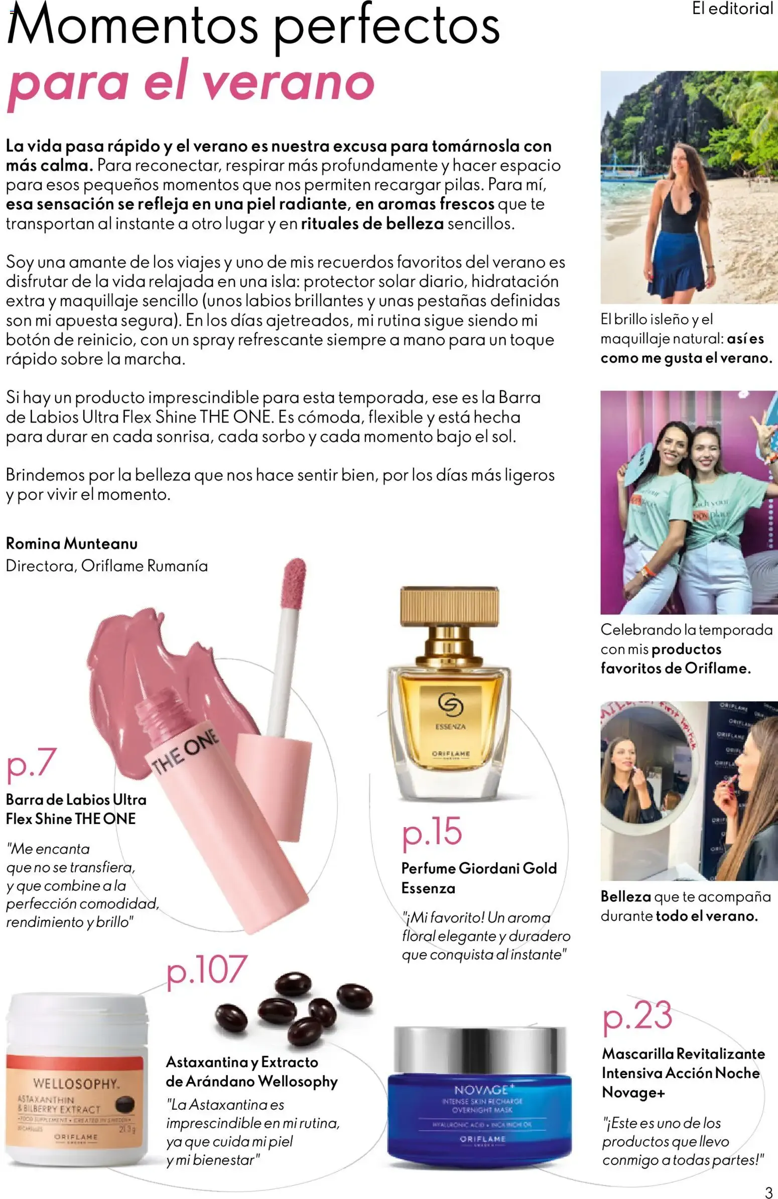 Catálogo de Oriflame - Catálogo Campaña 10 15/07/2026 - 04/08/2026 15 de julio al 4 de agosto 2026 - Página 3