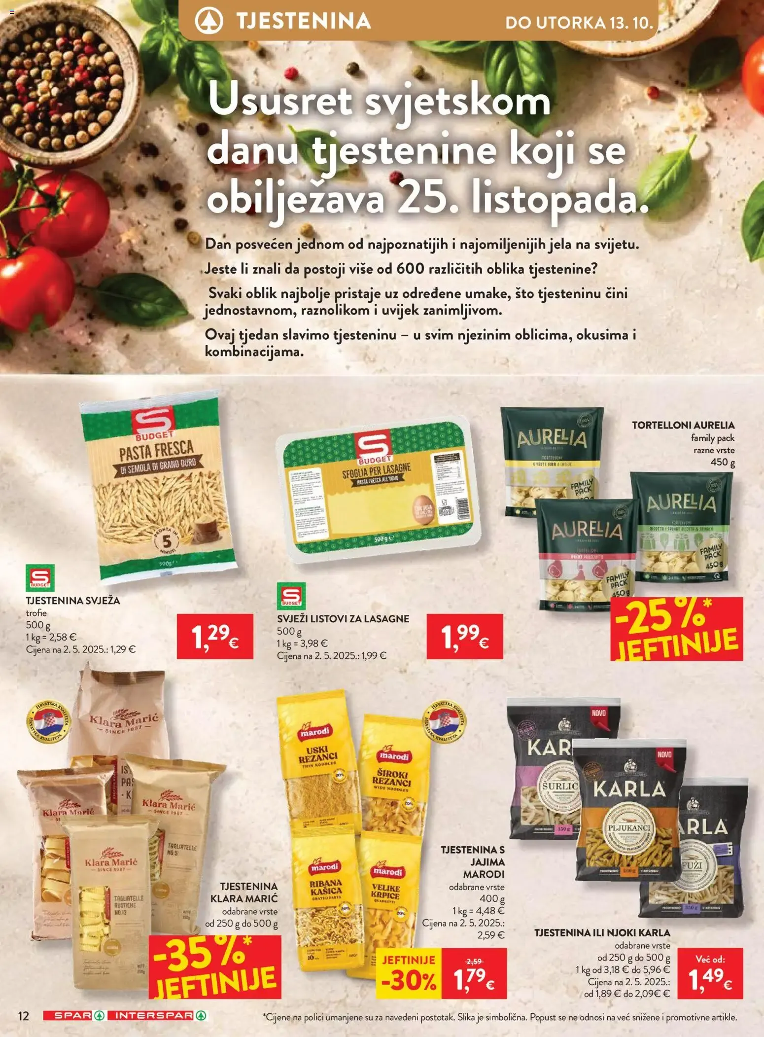 Katalog Spar Katalog novi od 07.10.2026 na listanje > letak digitalni od 7. listopada do 13. listopada 2026. - Pregled Stranica 18