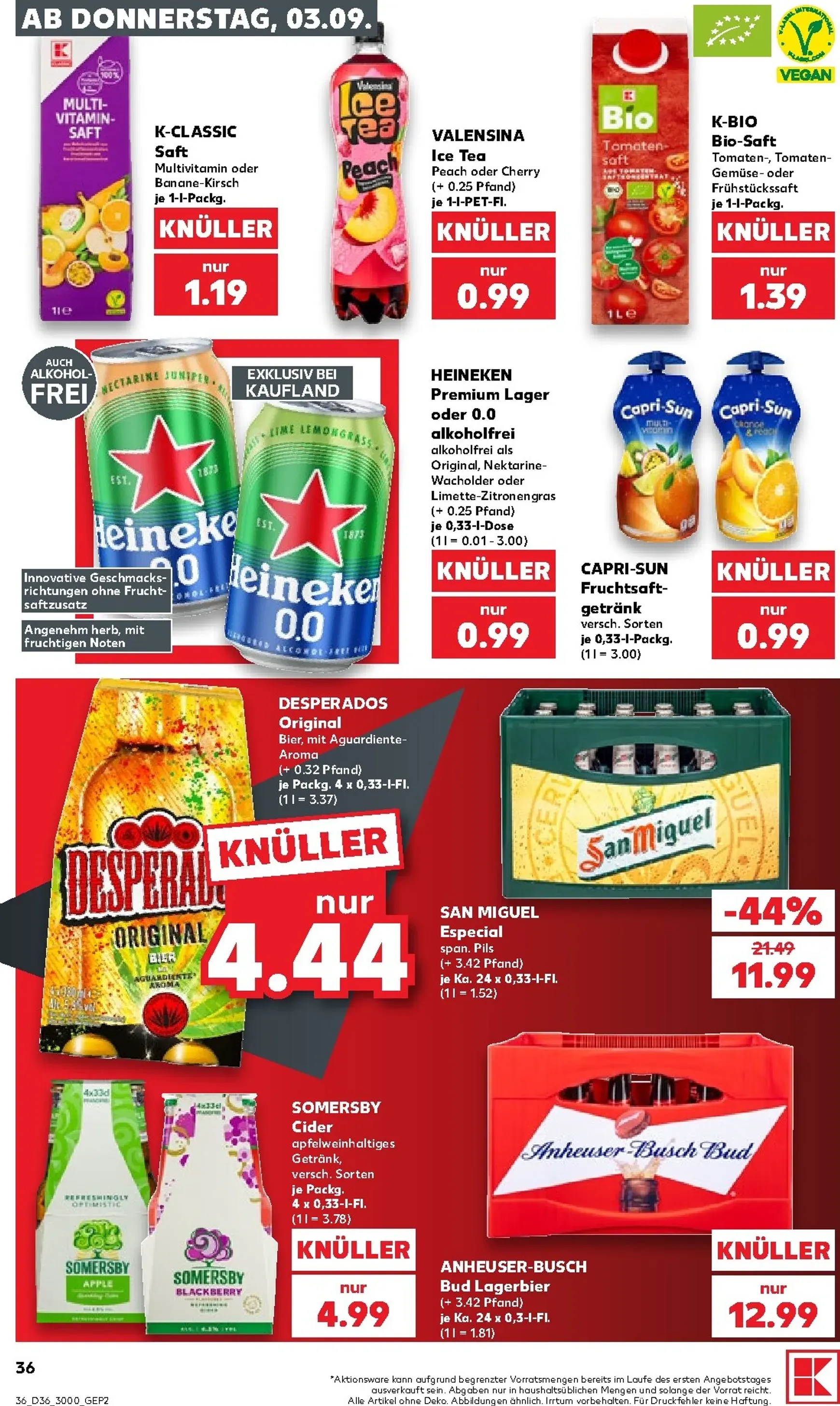 Neuer Kaufland Prospekt – von Donnerstag 03.09.2026 bis Mittwoch 09.09.2026 von 3. September bis 9. September 2026 - Prospekt seite 37