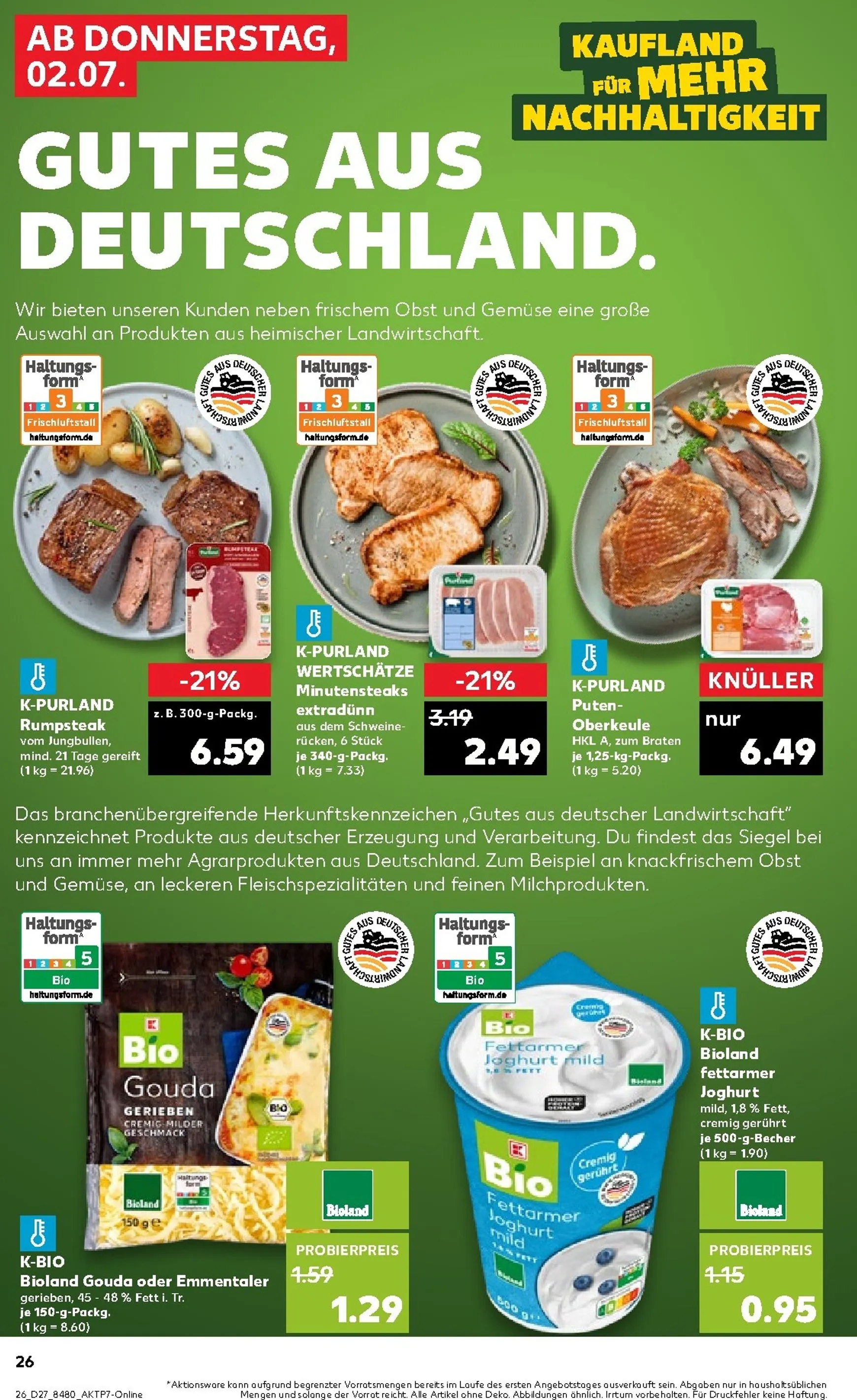 Kaufland Prospekt nächste Woche – von Donnerstag 02.07.2026 bis Mittwoch 08.07.2026 von 2. Juli bis 8. Juli 2026 - Prospekt seite 25