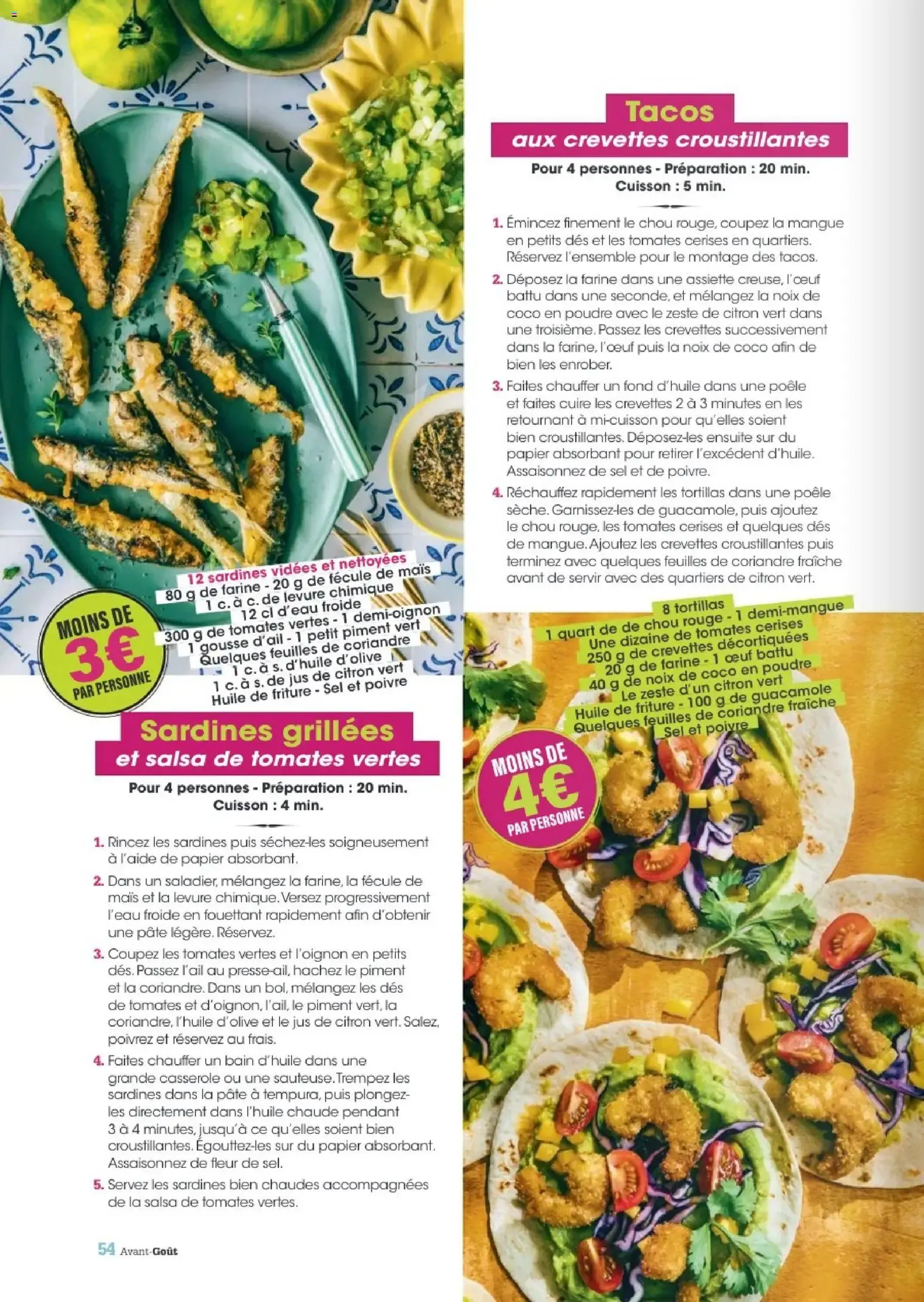 Avant-Gout Grand Frais - Été 2026 du 30 septembre au 31 octobre 2026 - Catalogue page 54