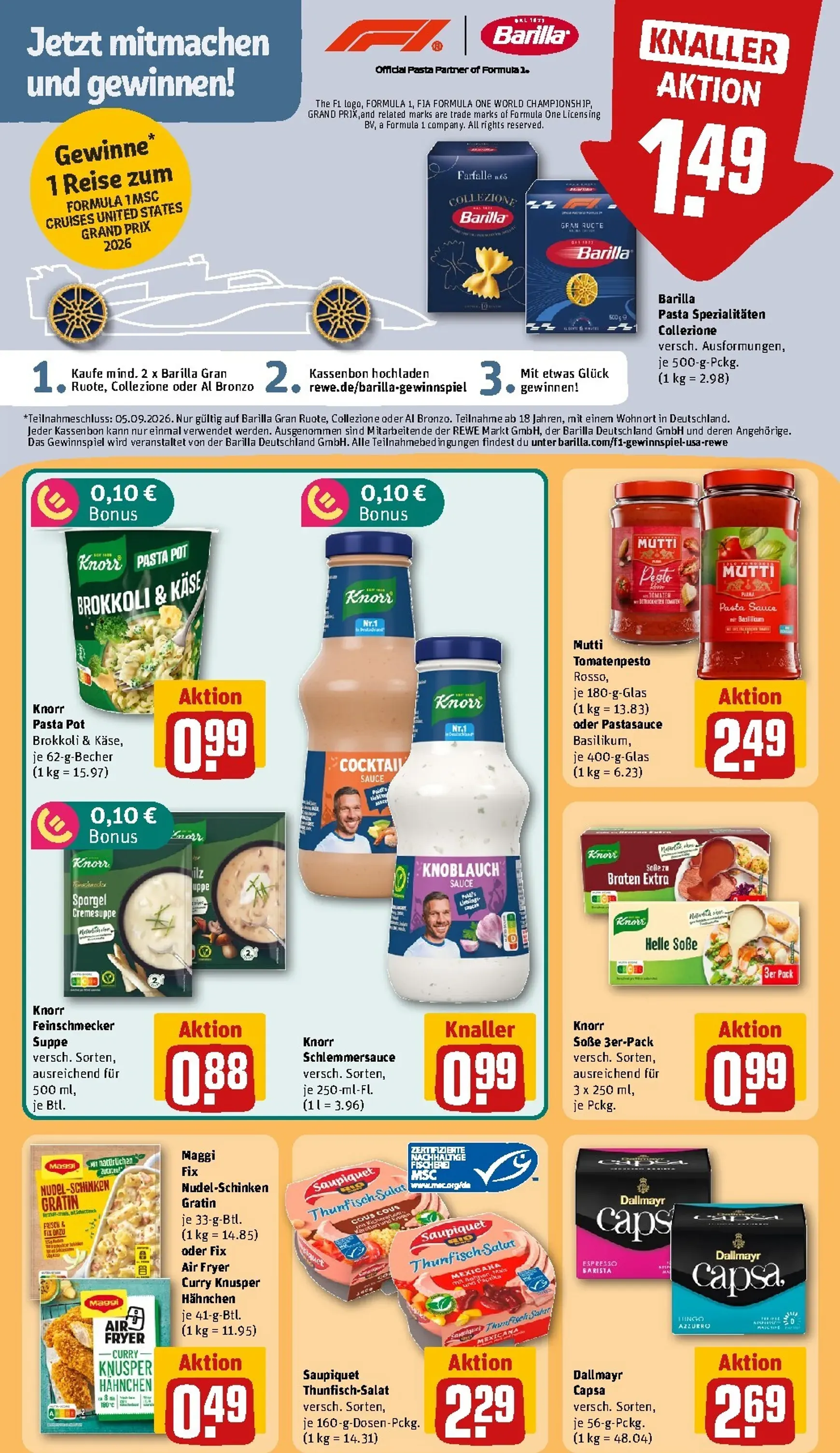 Rewe Prospekt – von Montag 31.08.2026 bis Samstag 05.09.2026 von 31. August bis 5. September 2026 - Prospekt seite 22