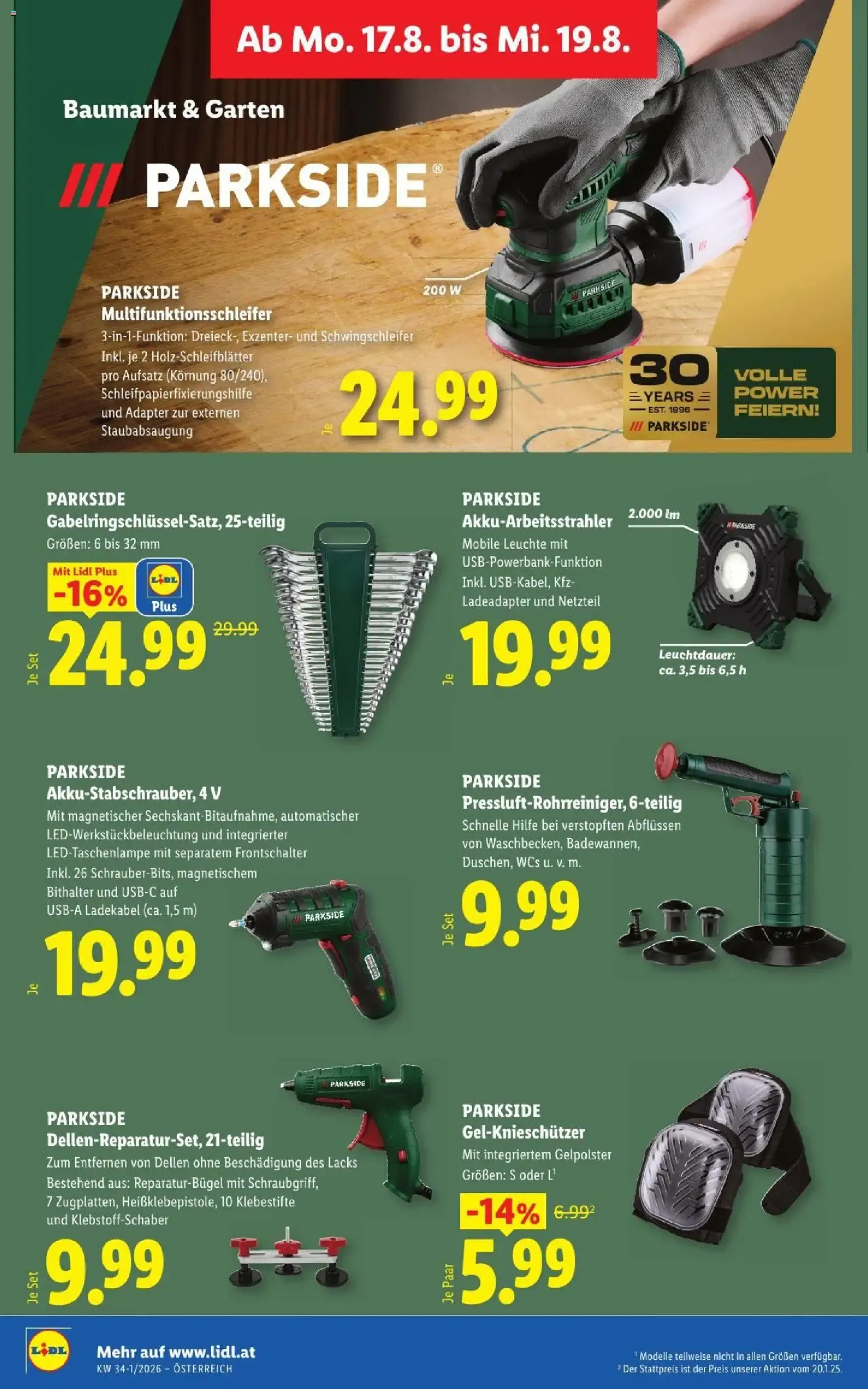 Lidl - Flugblatt ab 13.08.2026 - Angebote ab donnerstag von 13. August bis 14. August 2026 - Flugblätt seite  31