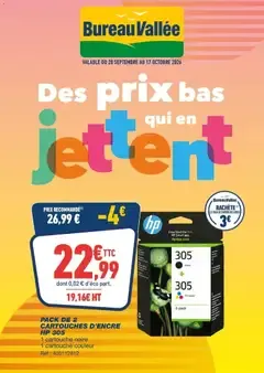 Bureau Vallée - Des prix bas