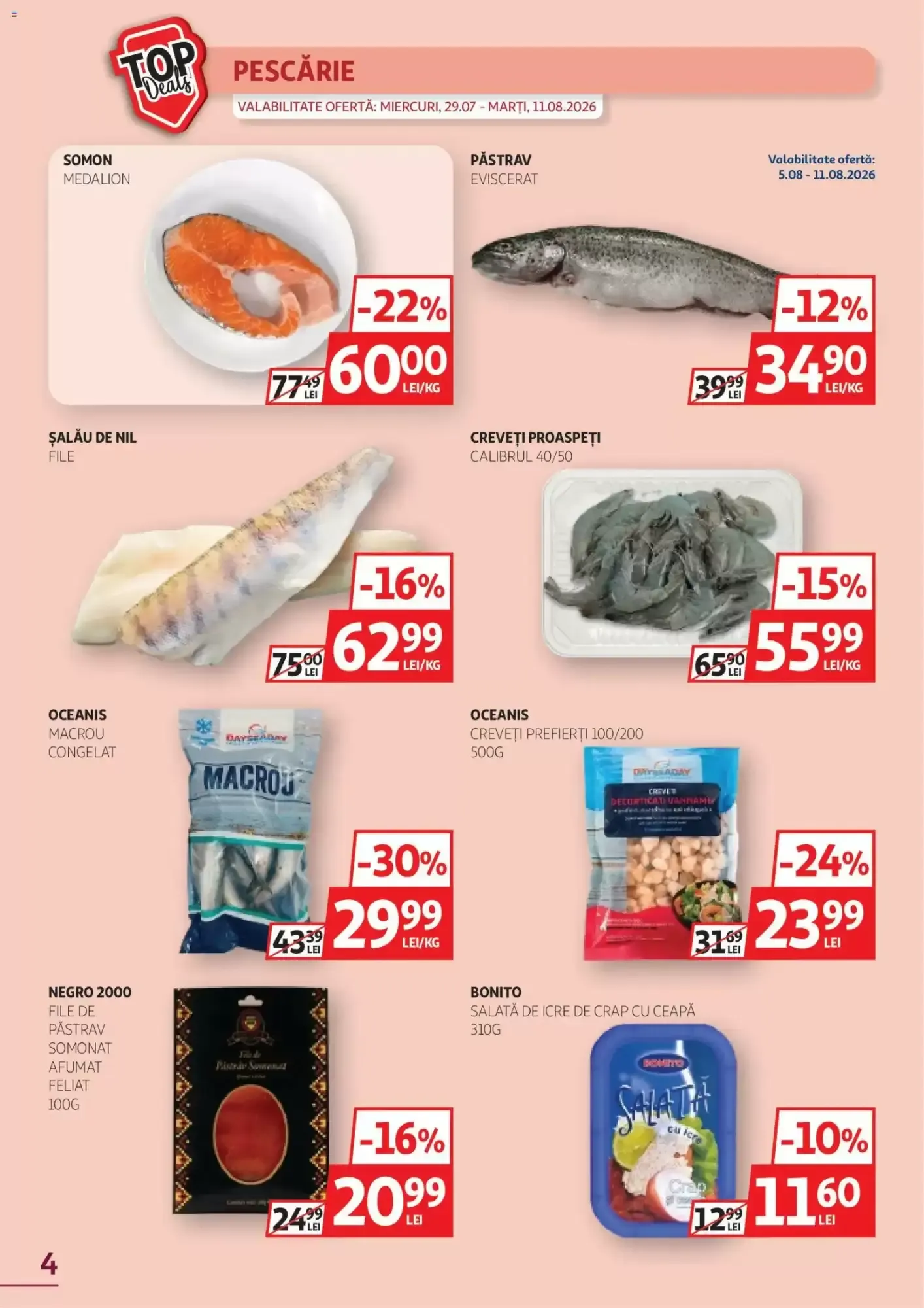 Catalog Catalog Auchan de la 29 iulie până la 11 august 2026 - Revista Pagina 4