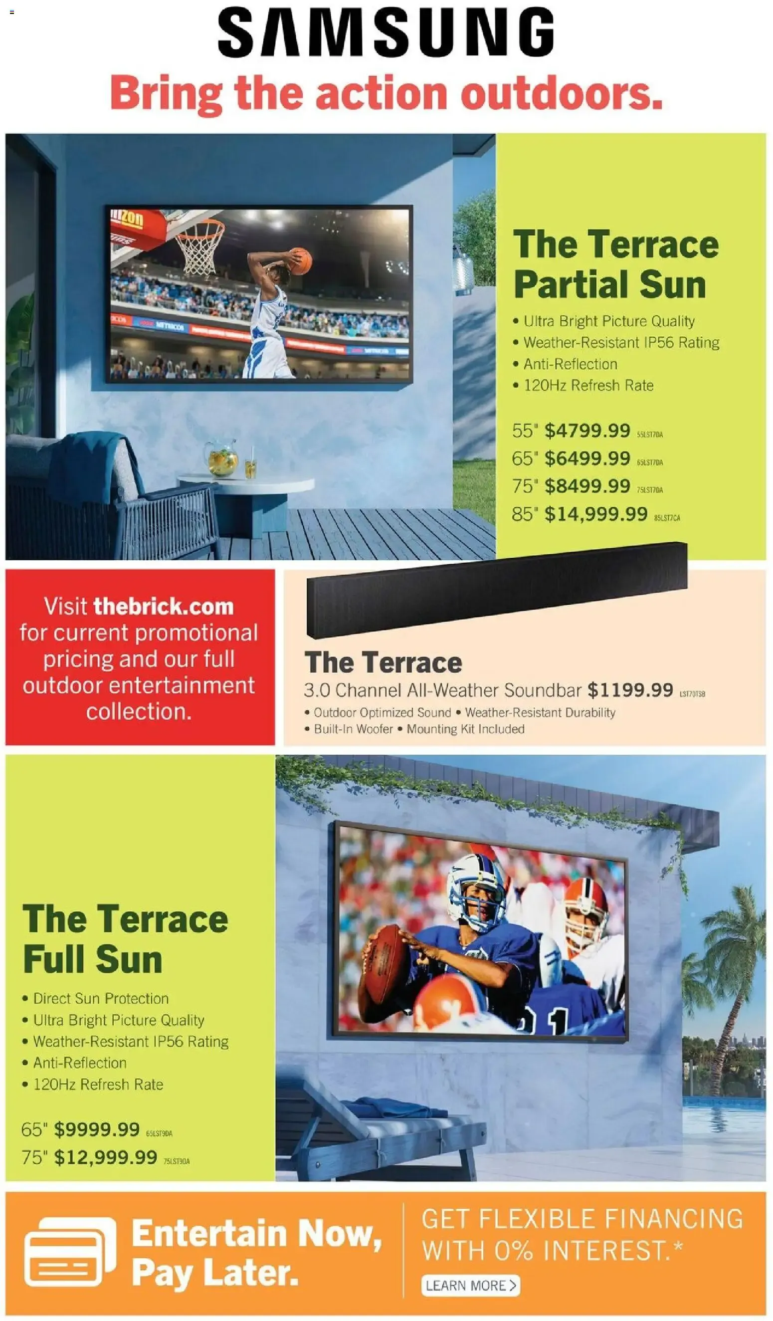 The Brick flyer - Patio Season New from Mar 2, 2026 > weekly specials & deals from March 2 to September 24 2026 - flyer page 11