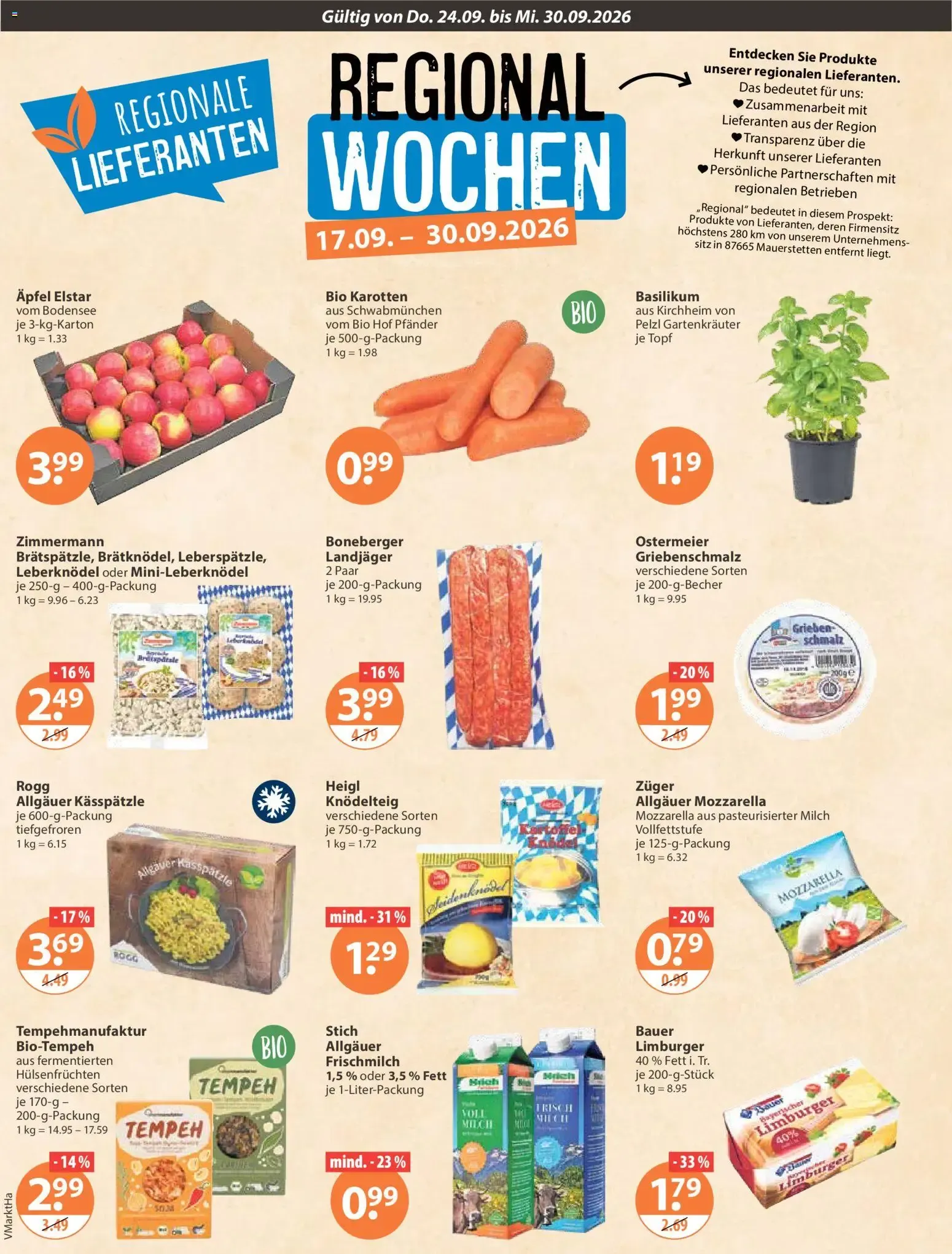 V-Markt Angebote vom 24.09.2026 – Angebote online von 24. September bis 30. September 2026 - Prospekt seite 12