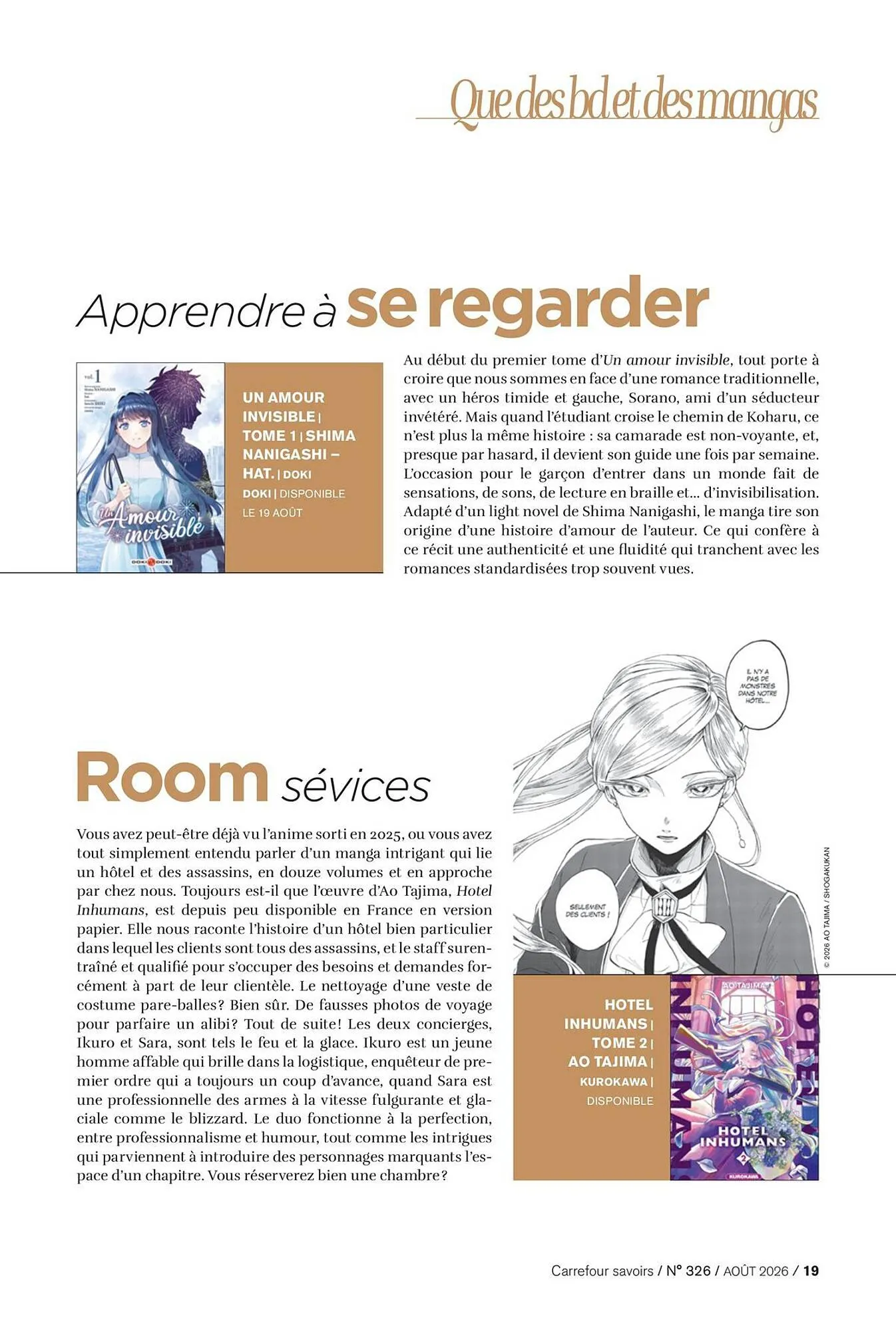 Carrefour SAVOIRS du 3 août au 31 août 2026 - Catalogue page 19