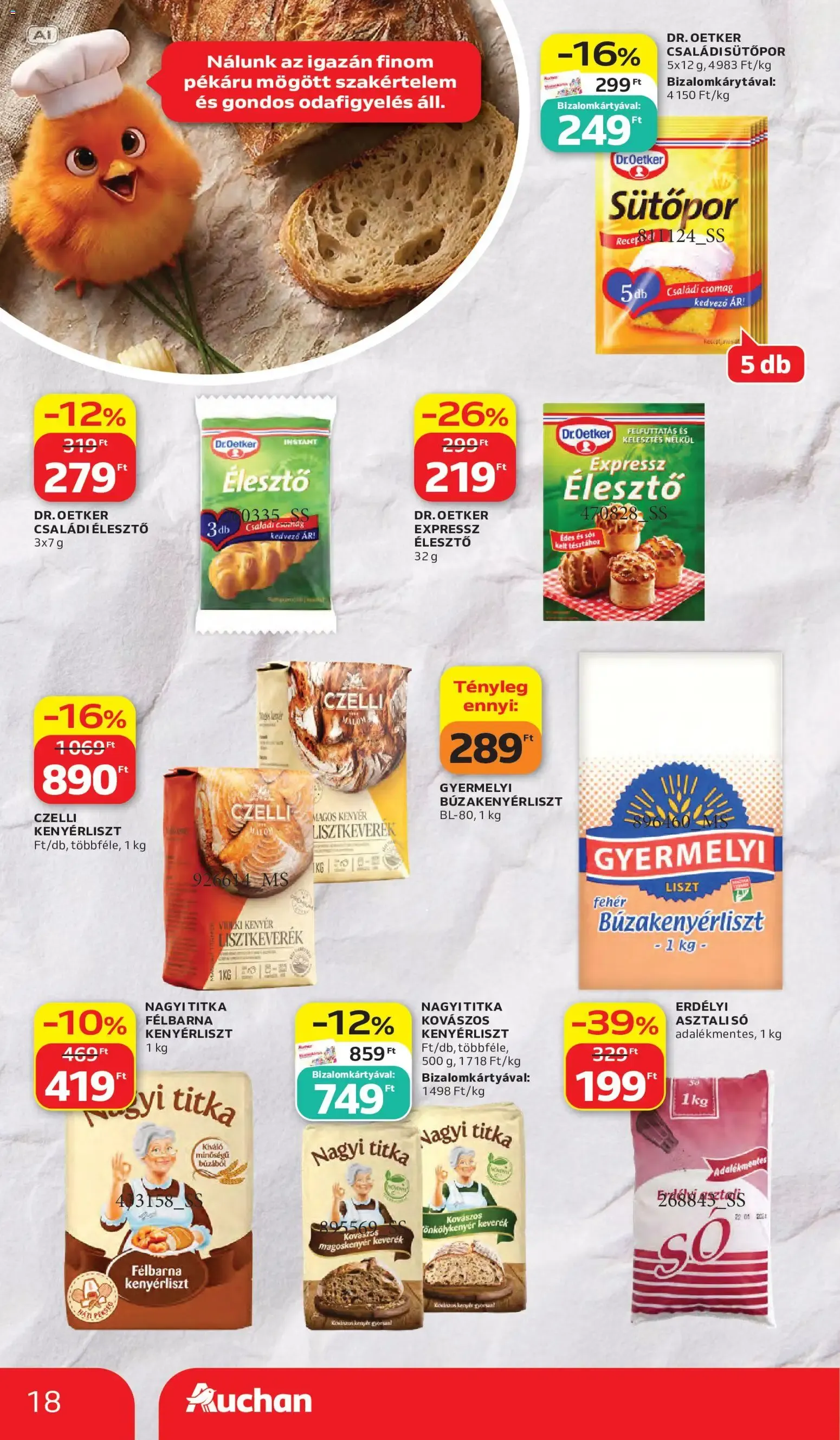 Katalógus Auchan Hipermarket Akciós Újság október 15.-tól október 21.-ig 2026. - Oldal 18