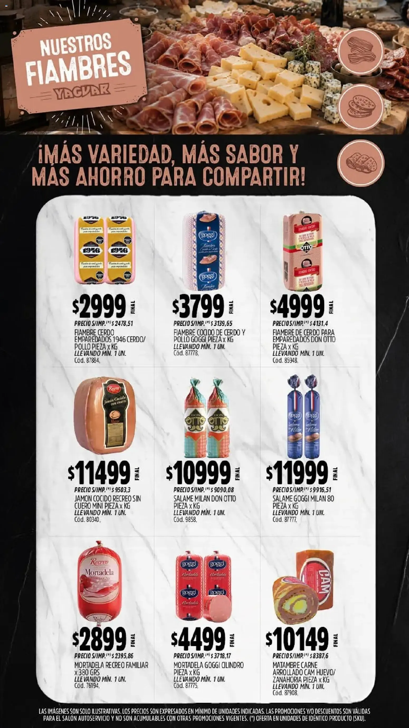 Ofertas de Mayorista Yaguar - El Cumple del Año 38 26 de octubre al 1 de noviembre 2026 - Página 9 del catálogo