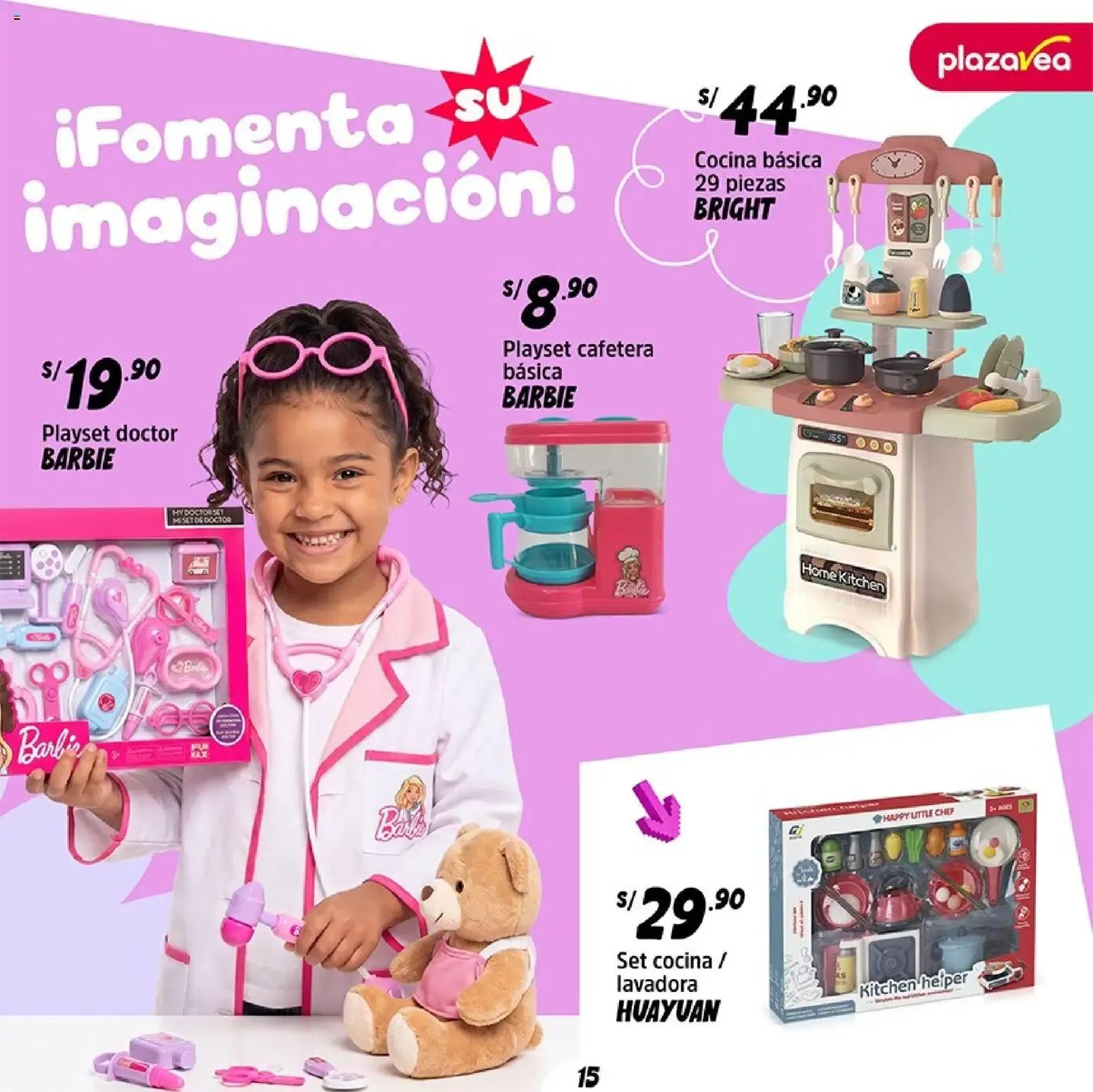 Catalogo de Plaza Vea - Feliz día del Niño 31 de julio al 16 de agosto 2026 - Pag 15