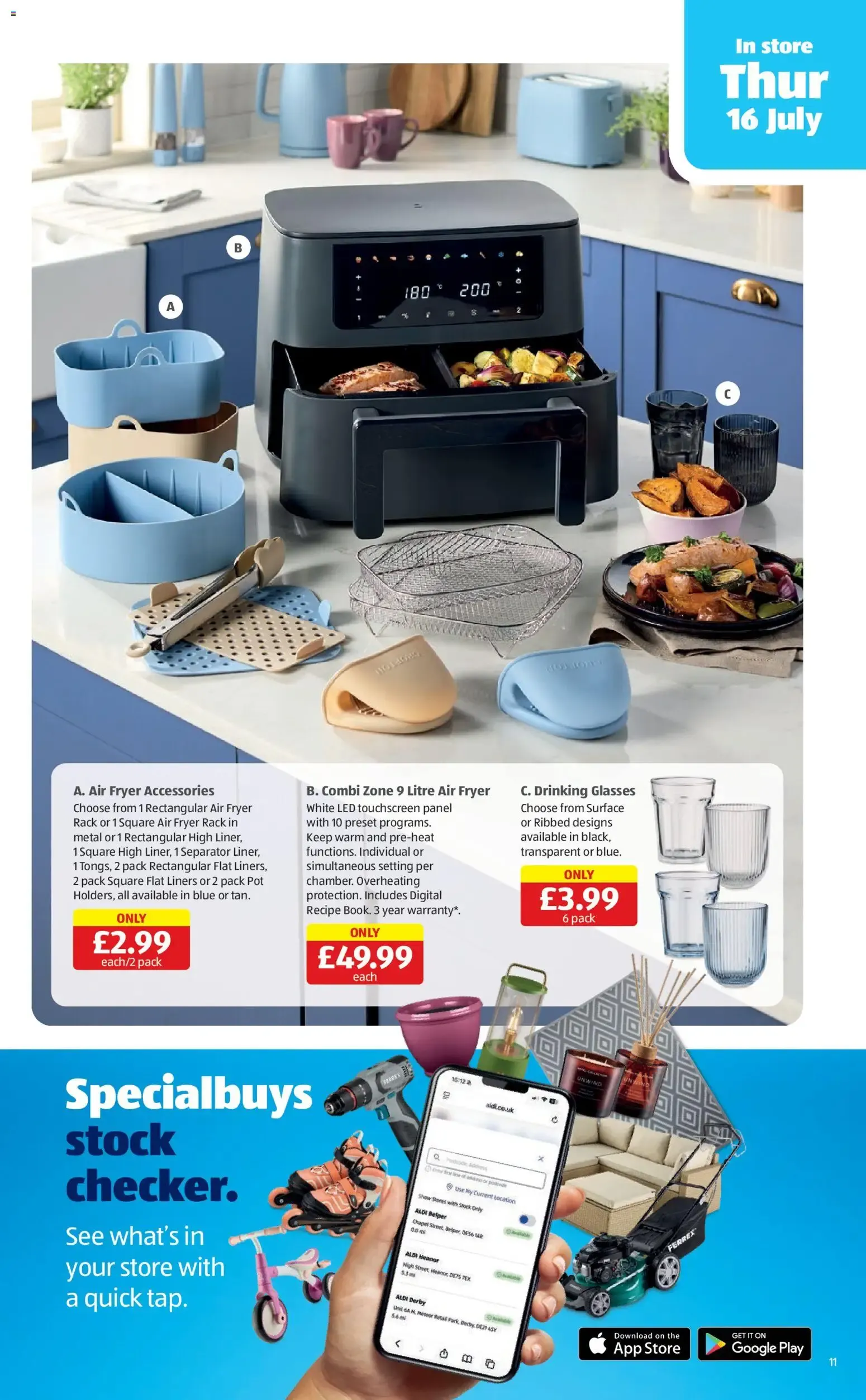 Aldi Specialbuys from 16 July to 19 July 2026 - Catalogue Page 11