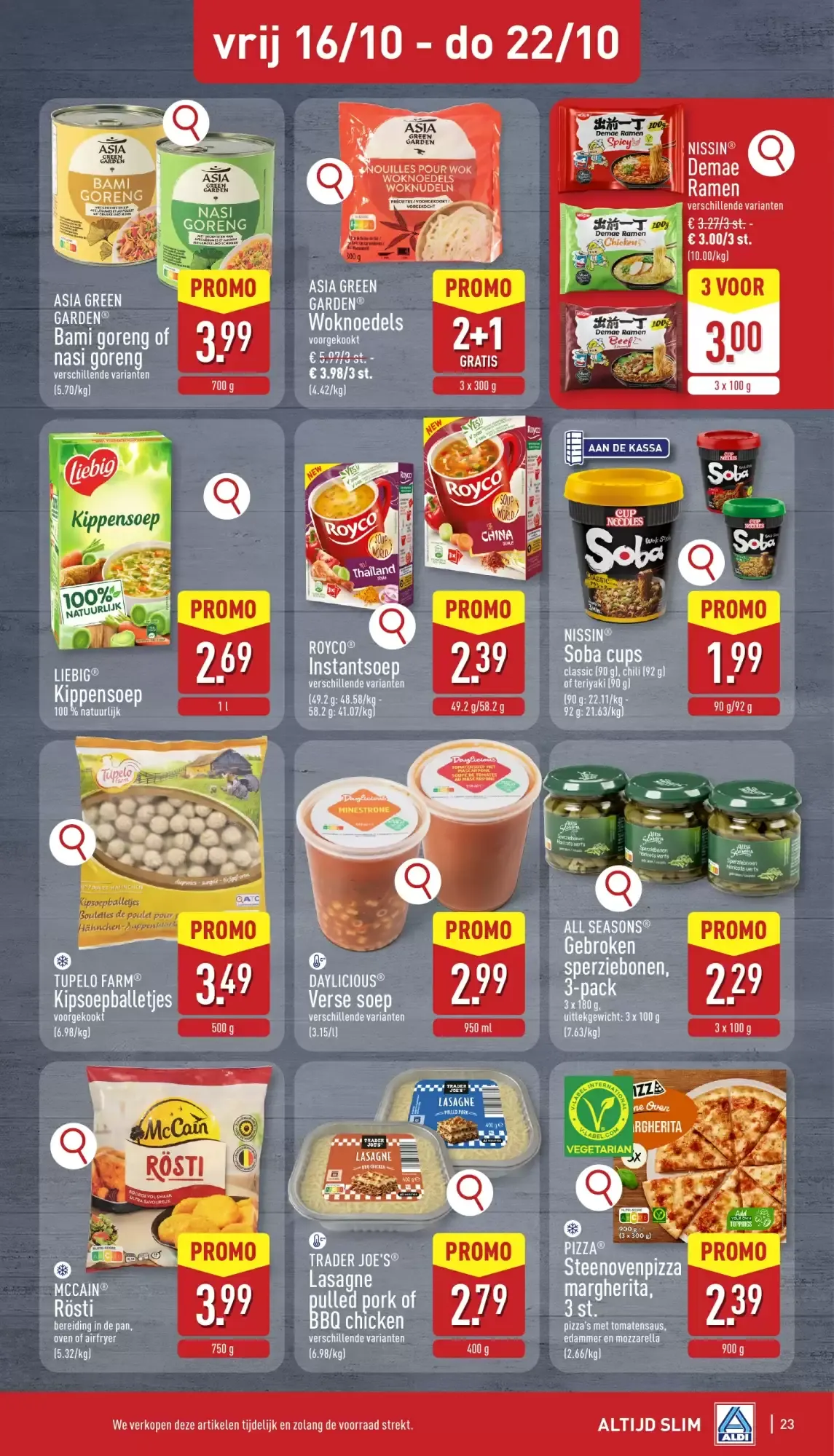 ALDI Folder: ma 12/10 - zat 17/10 van 12 oktober tot 17 oktober 2026 - folder pagina 23