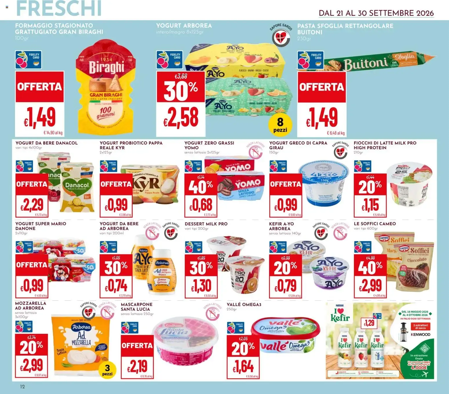 LA SARDEGNA DA GUSTARE da 21 settembre a 30 settembre di 2026 - Pagina del volantino 12
