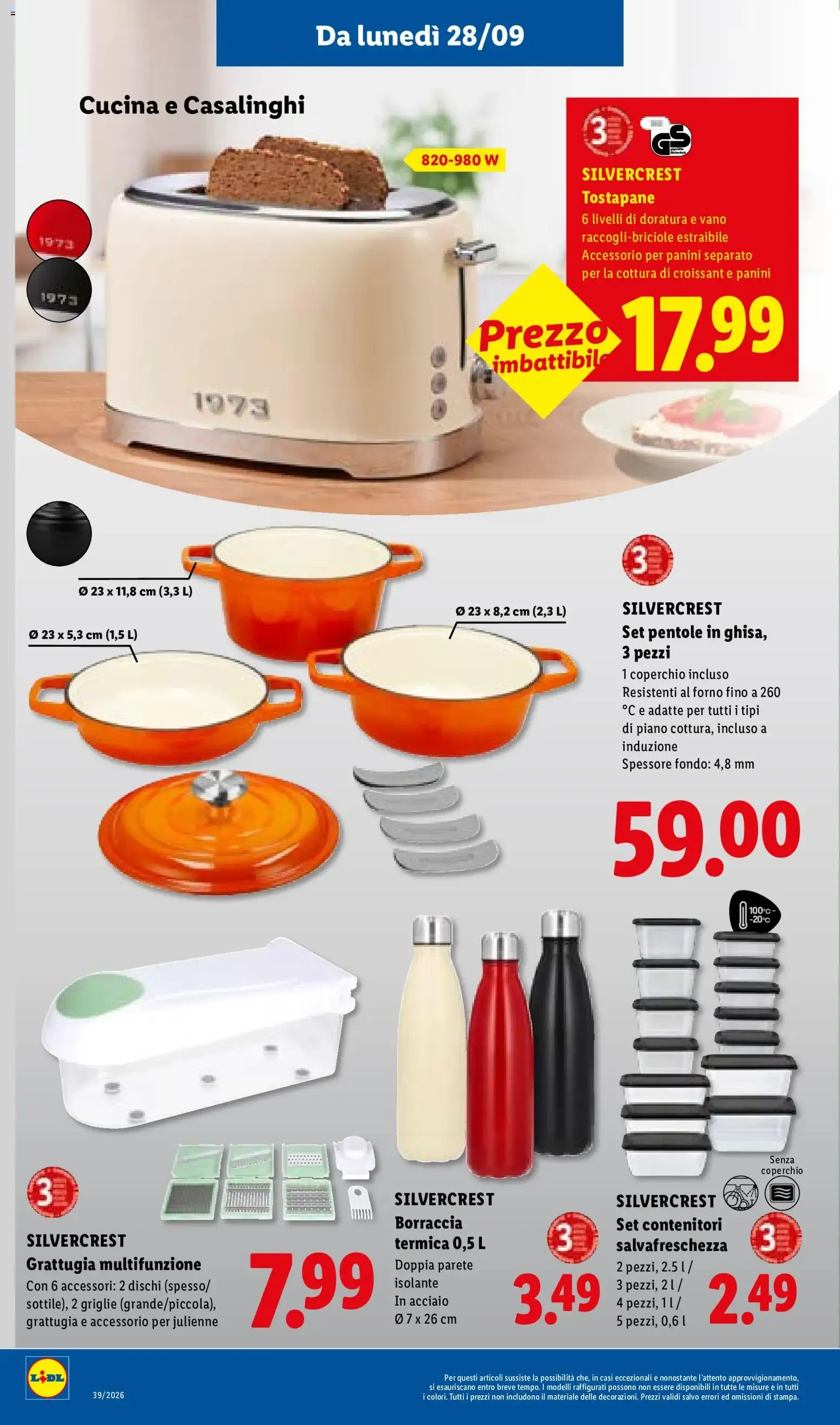 LIDL Sotto Prezzi da 24 settembre a 30 settembre di 2026 - Pagina del volantino 36