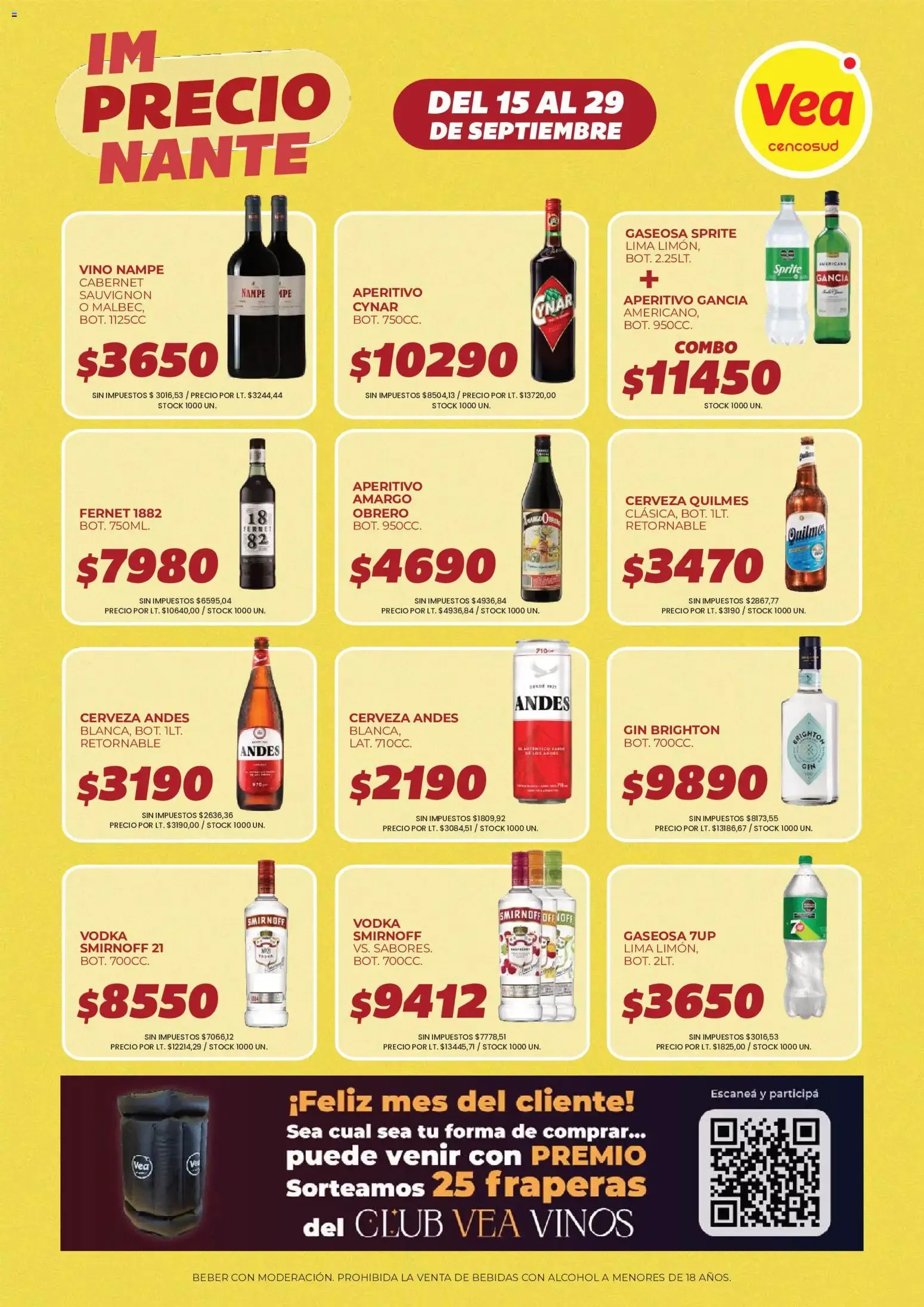 Ofertas de Vea - ImPRECIOnante del 15 al 29 de Septiembre 15 de septiembre al 29 de septiembre 2026 - Página 11 del catálogo