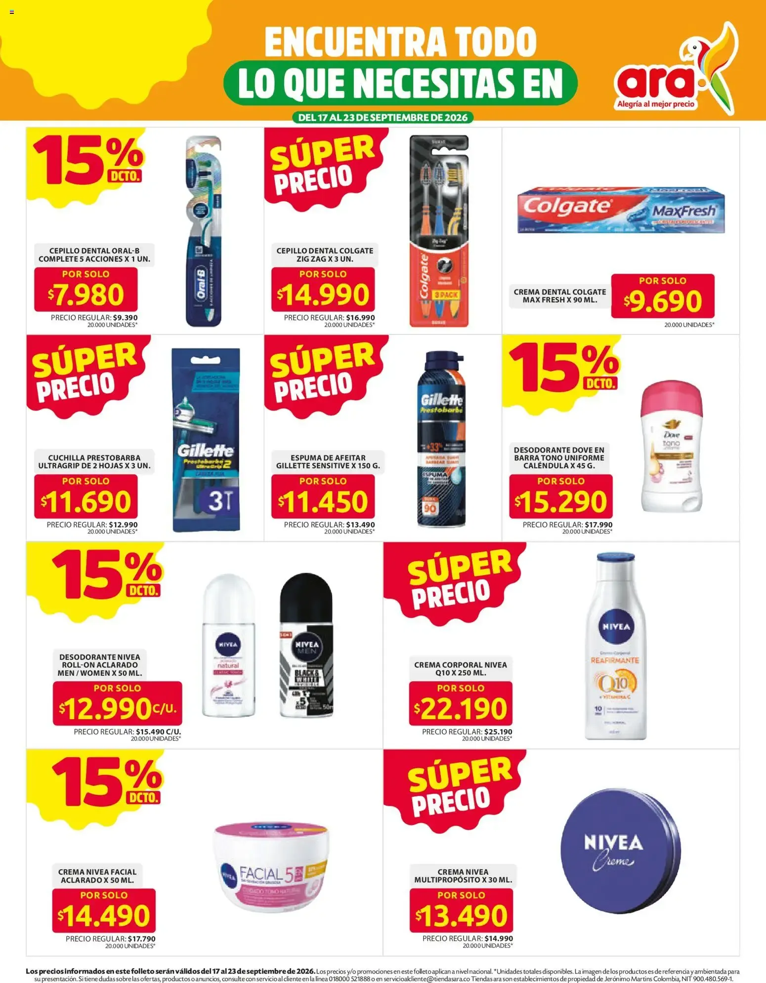 Catalogo de Ara catálogo desde el 17/09/2026 > Revistas Septiembre 17 de septiembre al 23 de septiembre 2026 - Pag 11