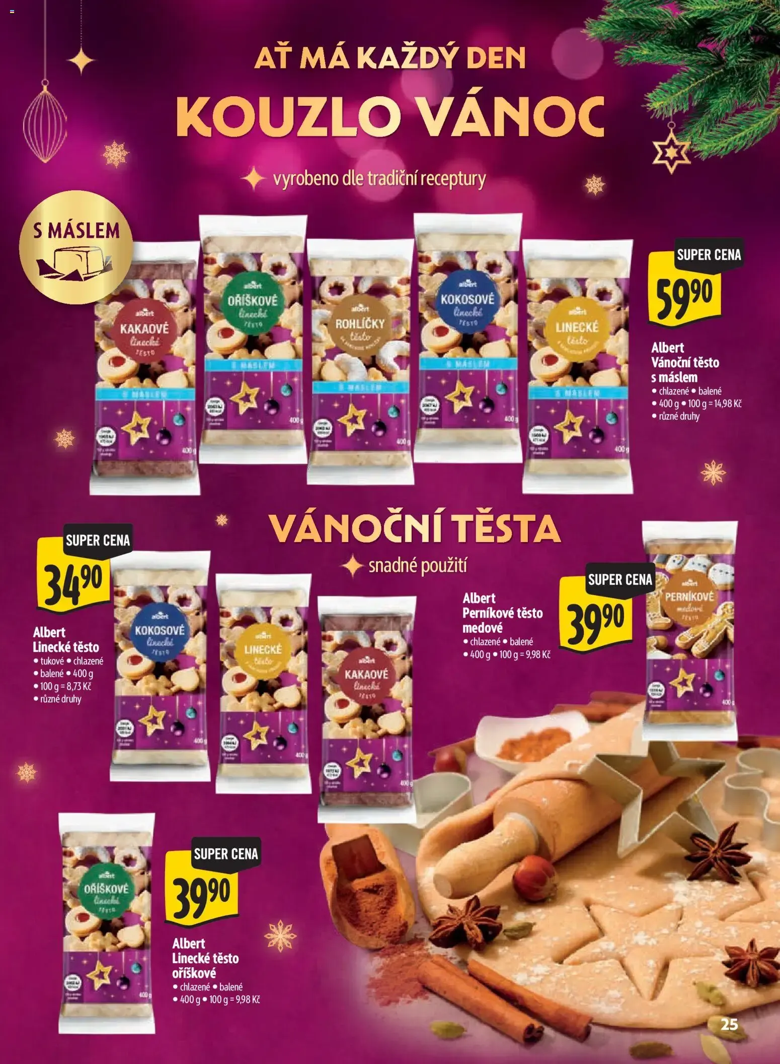 Albert leták - Supermarket Kouzlo Vánoc od 29.10.2026 - Akční leták - 29. října 17. listopadu 2026 - Page 25