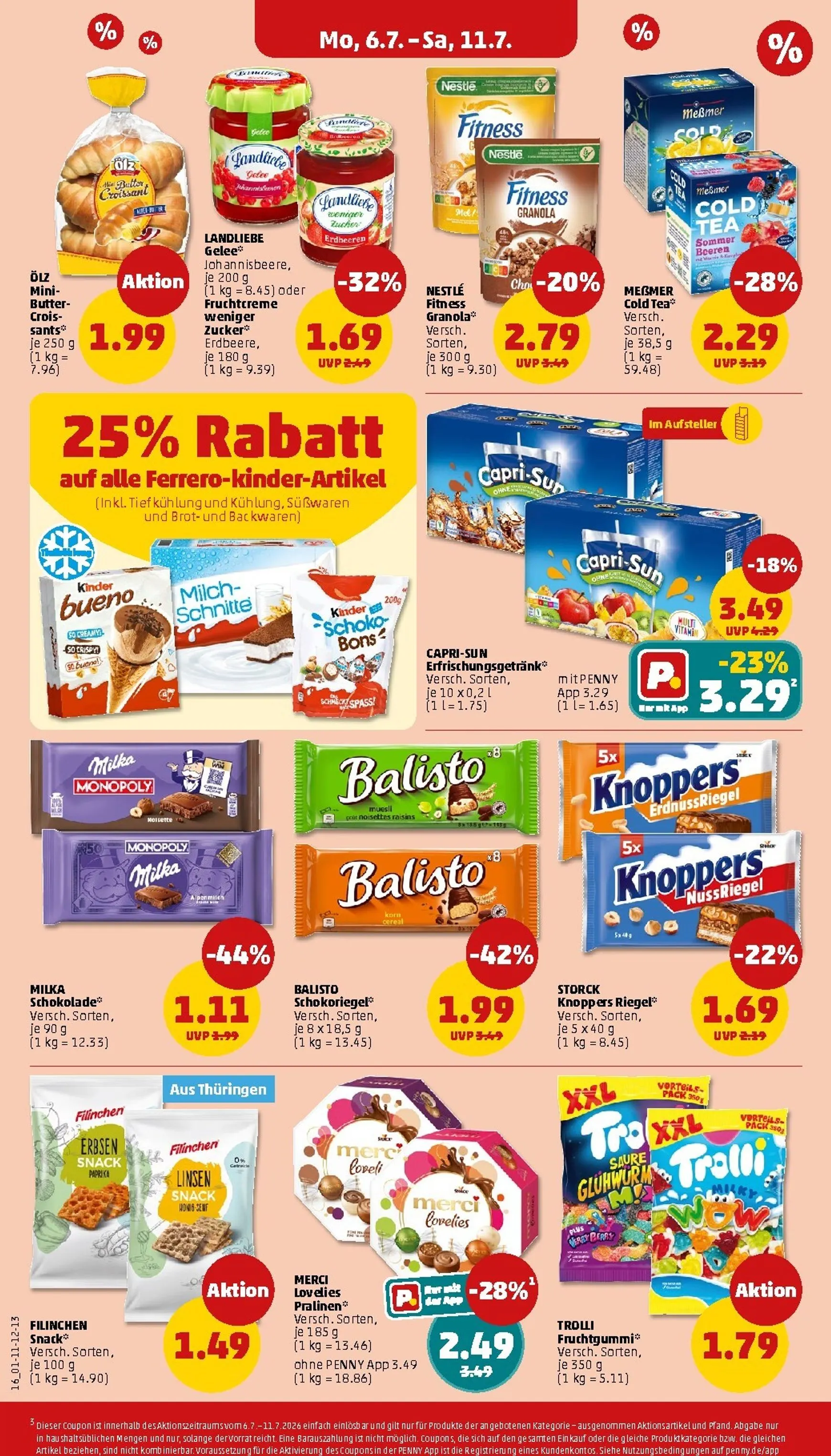 PENNY Prospekt nächste Woche – von Montag 06.07.2026 bis Samstag 11.07.2026 von 6. Juli bis 11. Juli 2026 - Prospekt seite 22