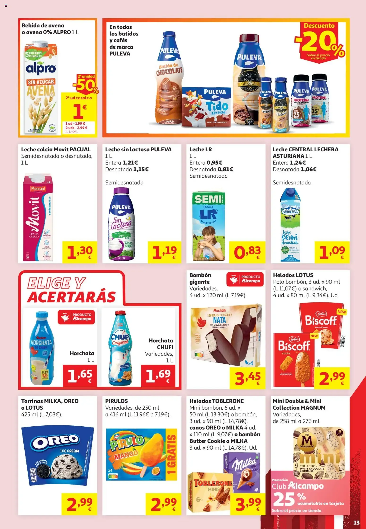 Catálogo de Alcampo Aniversario - ¡El Partido del Ahorro! 16 de junio al 29 de junio 2026 - Página 13